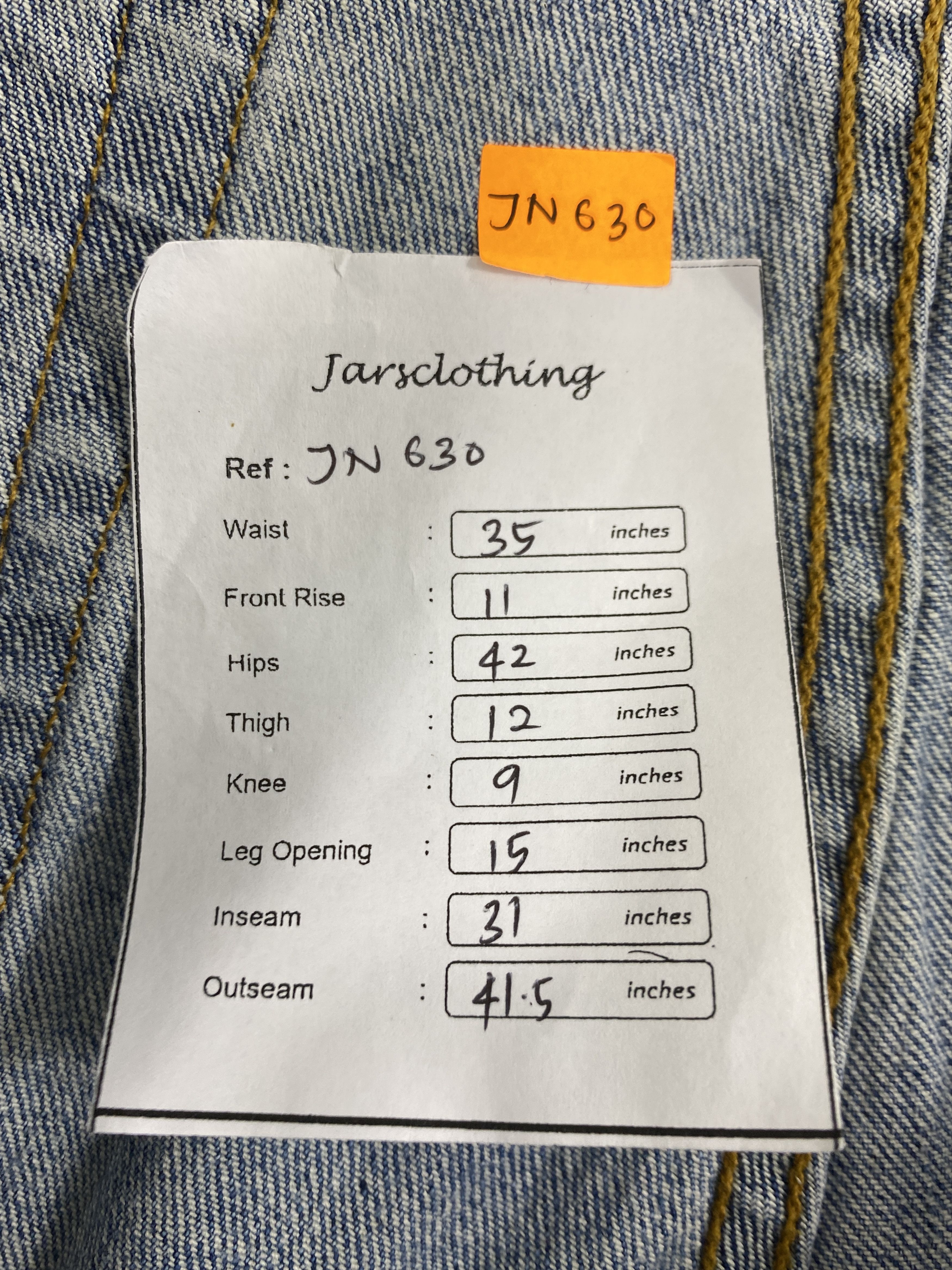 Levi's Vintage Levi's 505 Straight Blue Denim 35 x 31 JN630 Size US 35 - 8 Thumbnail