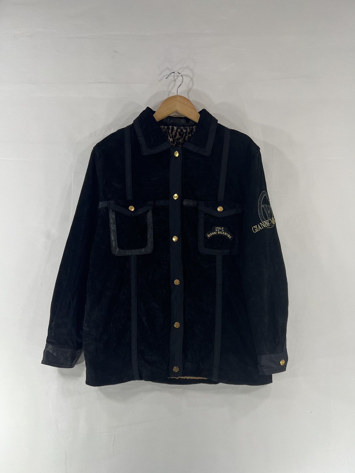 Gianni Valentino Gianni Valentino Velvet Full Button Jacket Size US L / EU 52-54 / 3 - 1 Thumbnail
