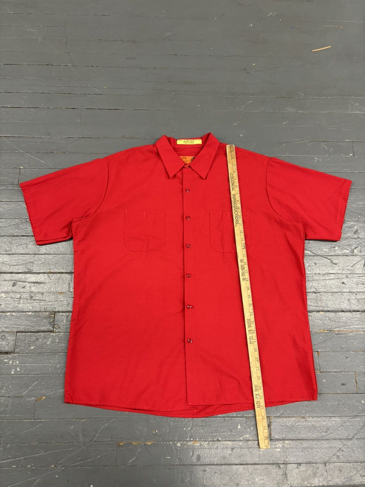 Vintage Vintage Red kap workwear shirt Size US XXL / EU 58 / 5 - 5 Thumbnail