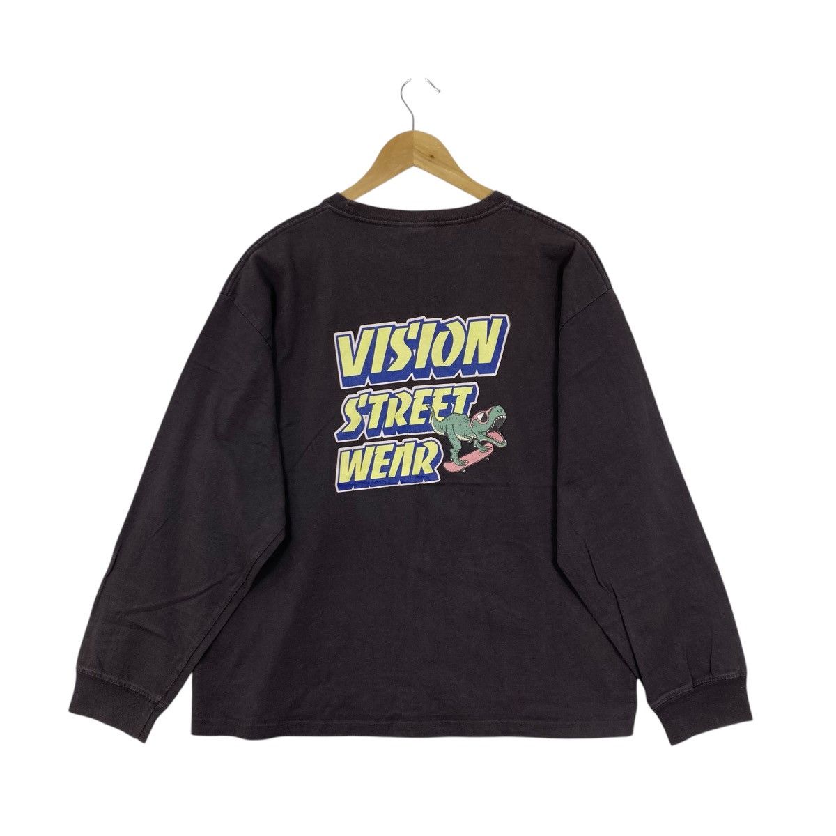 Vision Streetwear Vision Street Wear Godzilla T-Rex Skateboard Longsleeve M Size US M / EU 48-50 / 2 - 2 Thumbnail