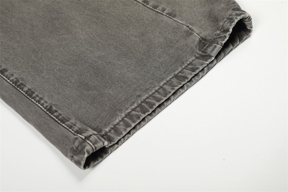 Vintage American retro loose men's casual washed curved jeans Size US 32 / EU 48 - 6 Thumbnail