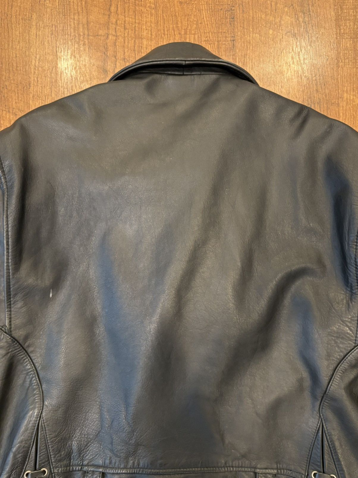 Avirex Vintage Avirex Leather Jacket Mens XL Pocket Motorcycle Size US XL / EU 56 / 4 - 12 Thumbnail
