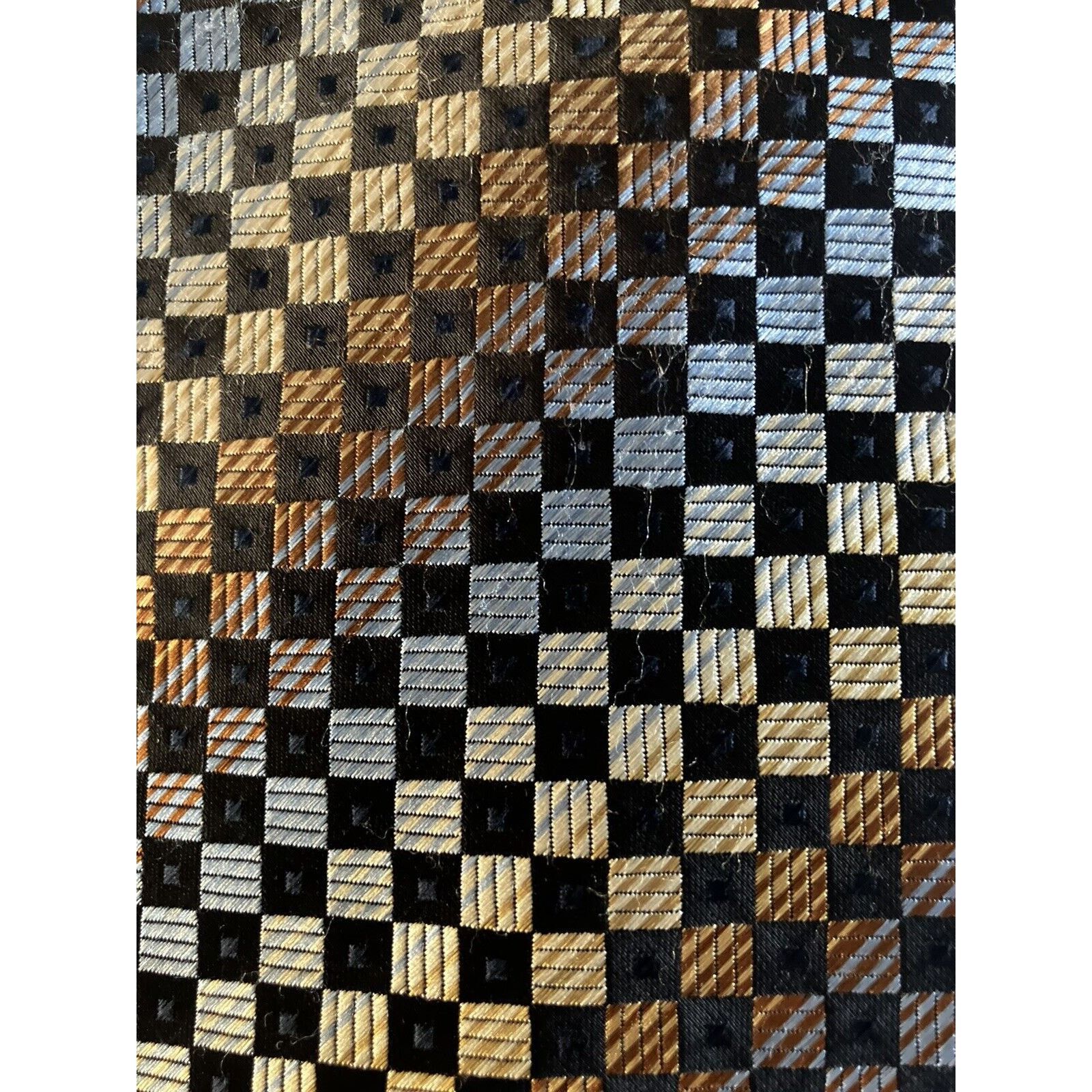 Alexander Julian COLOURS ALEXANDER JULIAN Neck Tie black diamond Pattern Size ONE SIZE - 2 Thumbnail