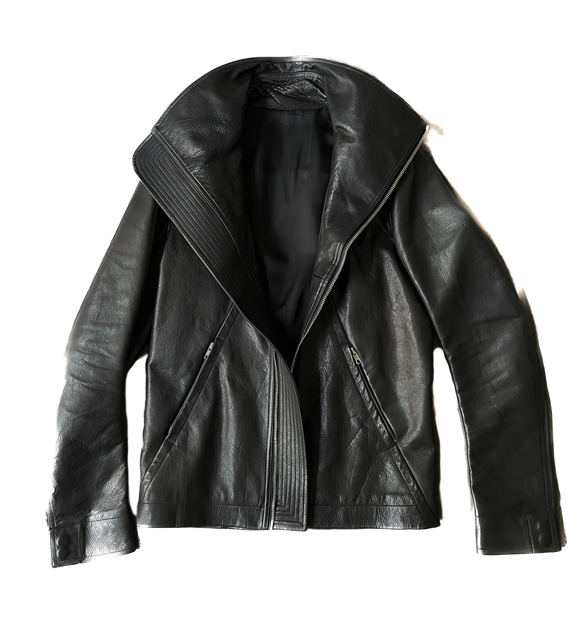 Rick Owens S/S 2016 LEATHER JACKET | Grailed