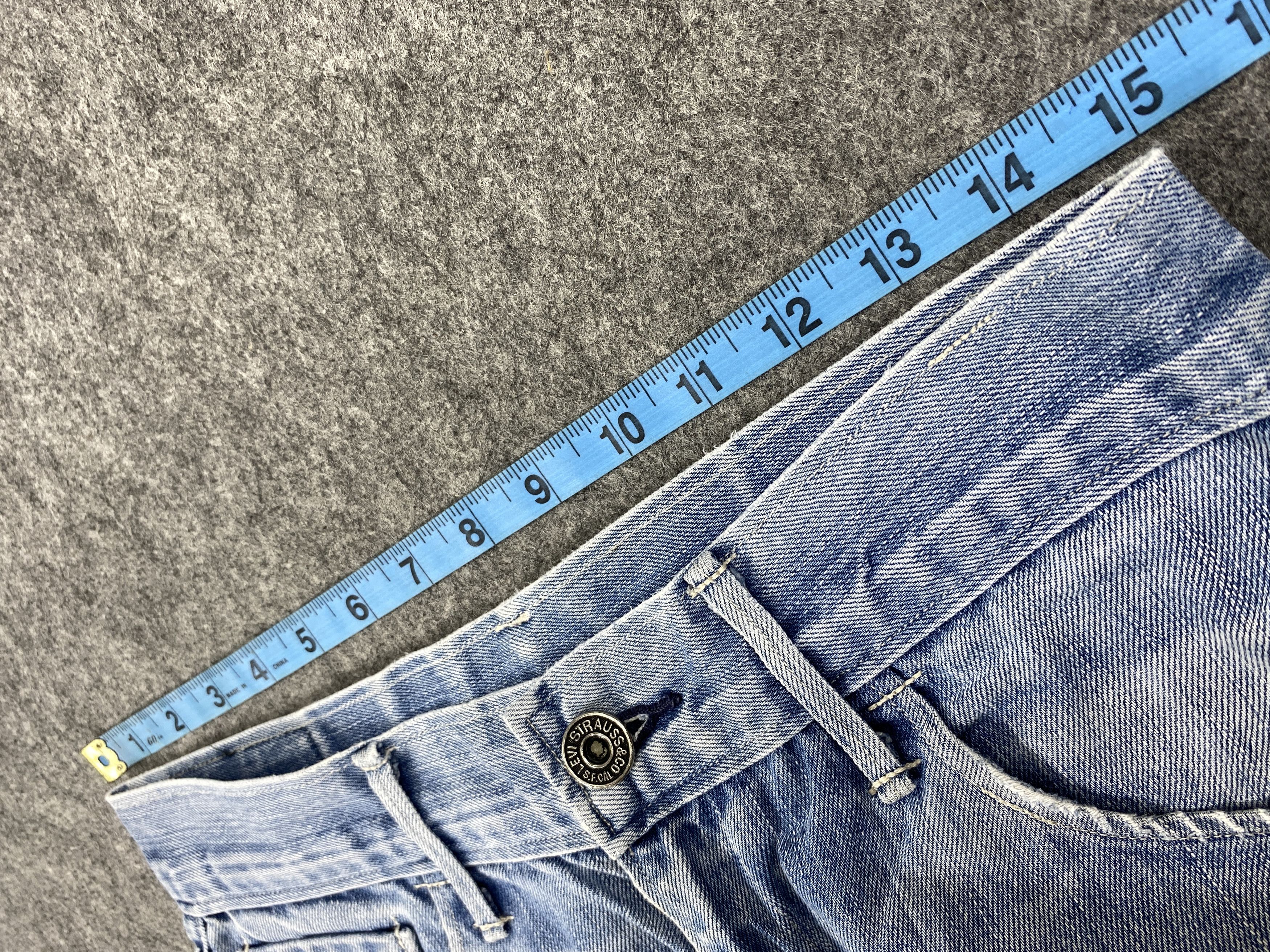 Levi's Blue Wash Vintage Levi's Jeans 30x28.5 Denim -SJ058 Size US 30 / EU 46 - 5 Thumbnail