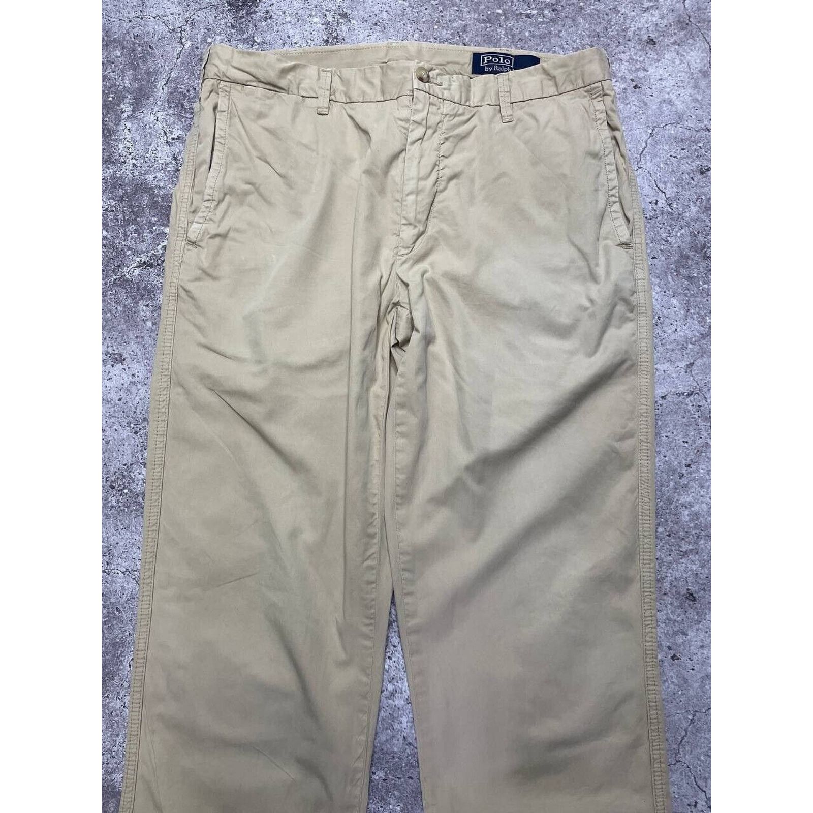 Polo Ralph Lauren Vintage Polo Ralph Lauren Chino Pants Beige Straight Classic Size US 34 / EU 50 - 3 Thumbnail