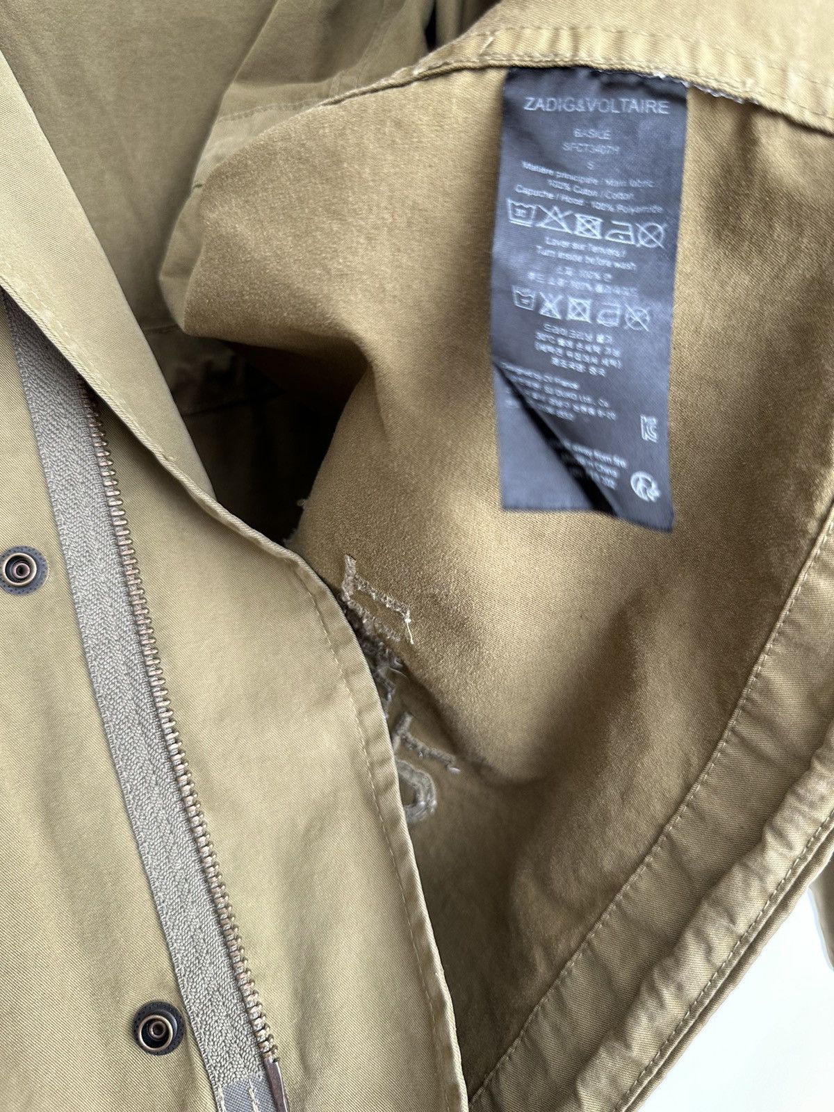 Zadig & Voltaire Zadig & Voltaire Military Funky Jacket Size US S / EU 44-46 / 1 - 13 Thumbnail