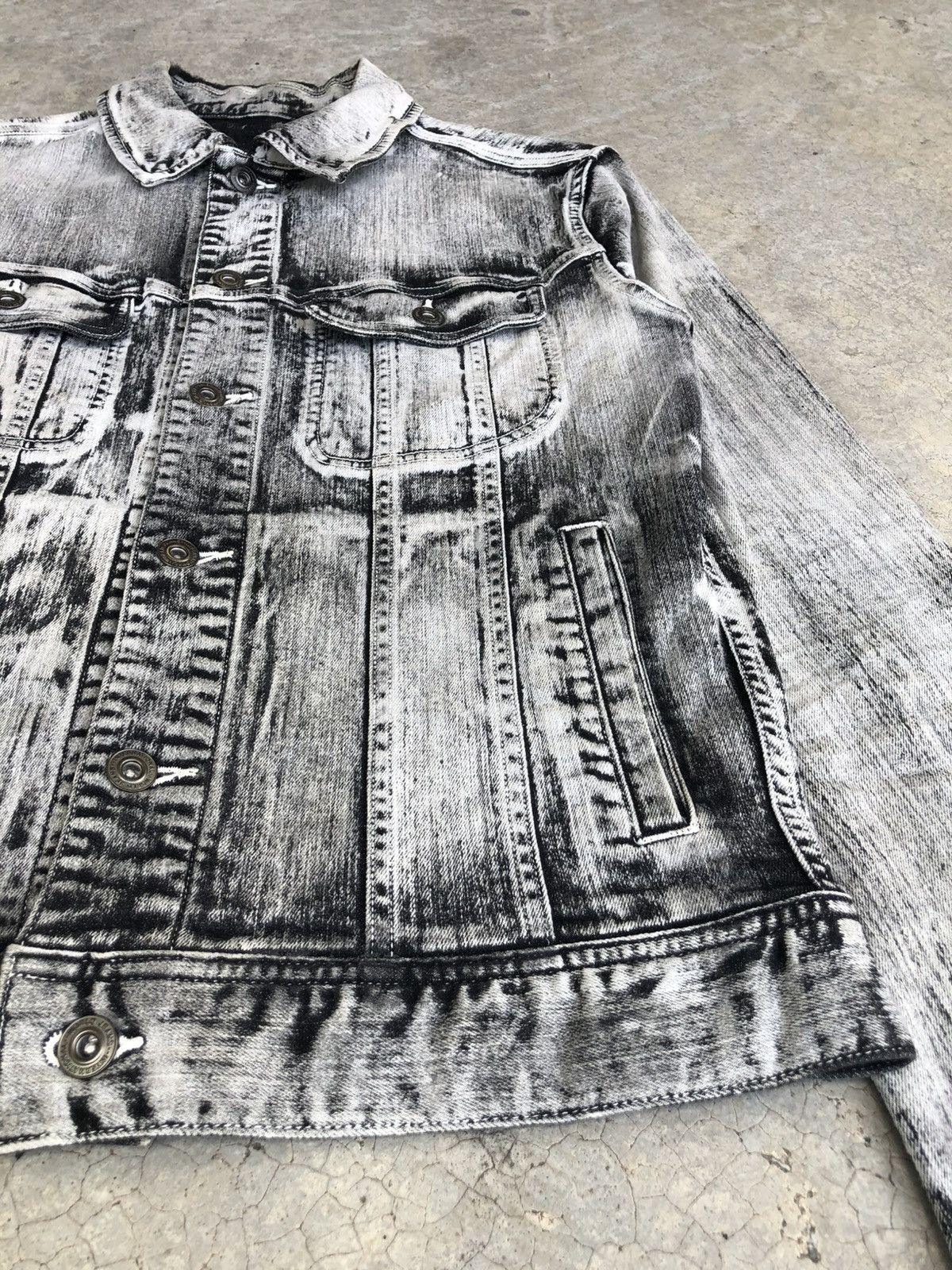 semanticdesign Semantic Design Denim Jacket Distressed Denim Size US M / EU 48-50 / 2 - 10 Thumbnail