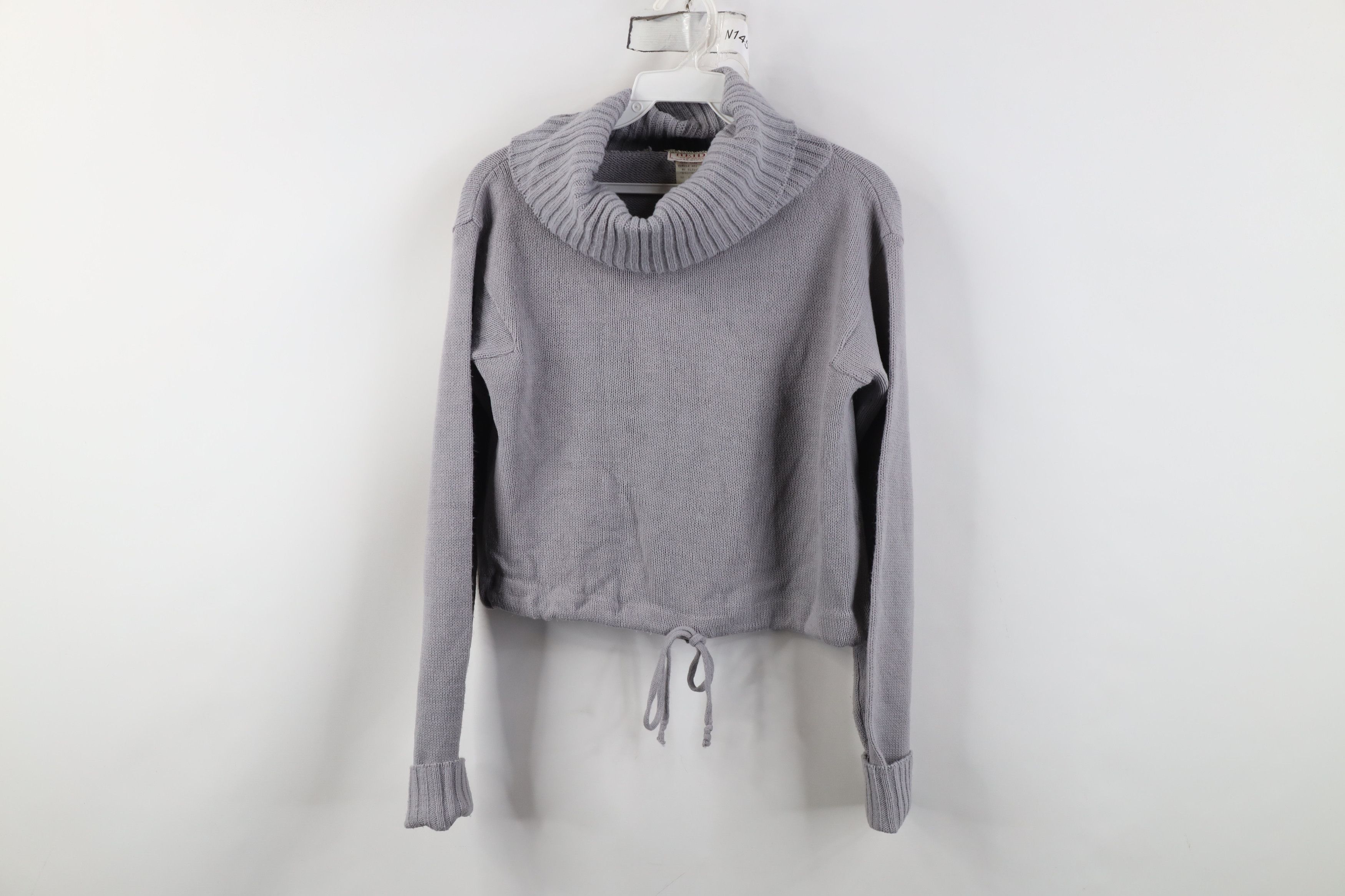 Vintage Vintage 90s Streetwear Babydoll Boxy Turtleneck Sweater USA Size M / US 6-8 / IT 42-44 - 1 Thumbnail