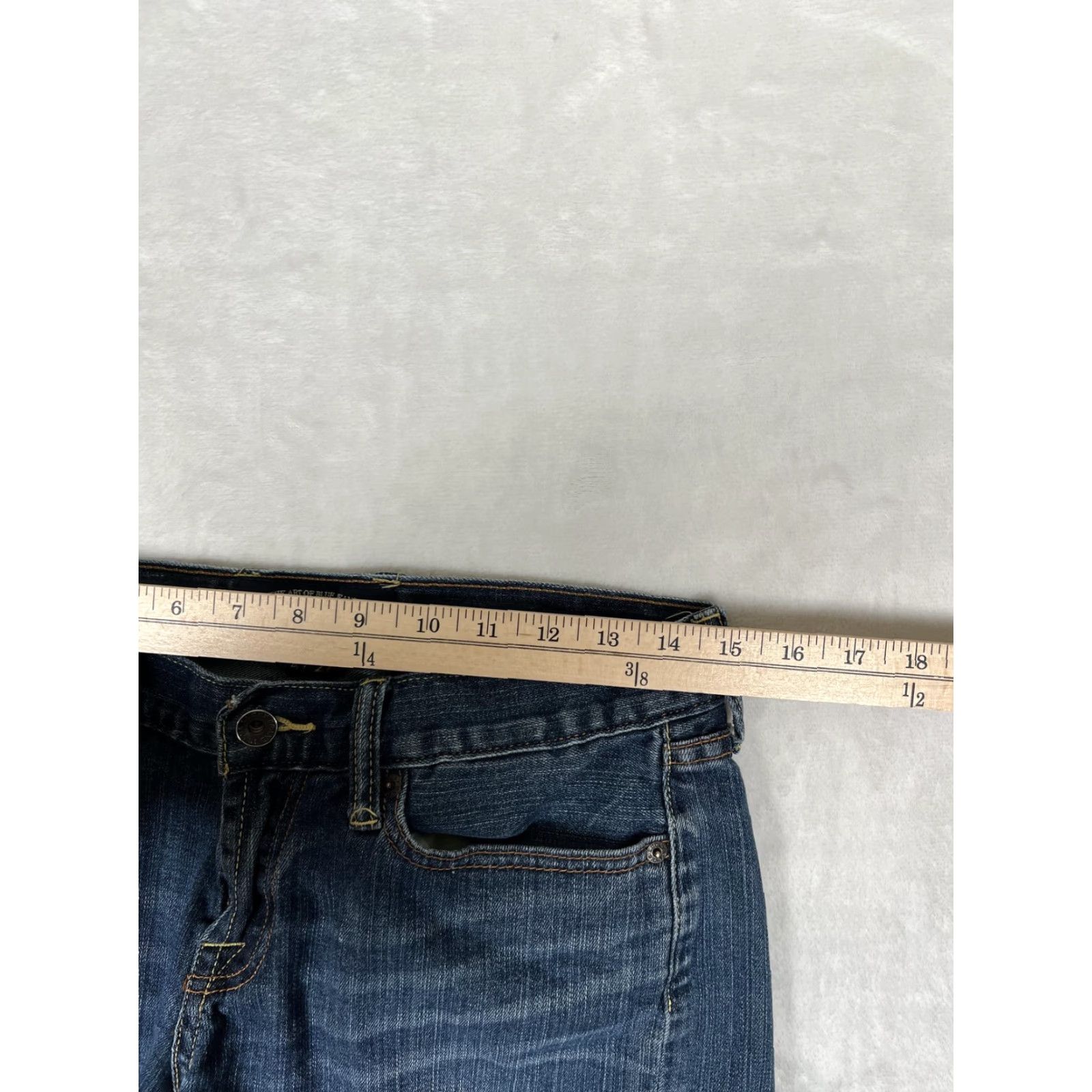 Lucky Brand Lucky Brand Denim Shorts Womens 4 27 Blue Abbey Cut-Off Short Raw Hem Jeans Casual Size 27" / US 4 / IT 40 - 5 Thumbnail