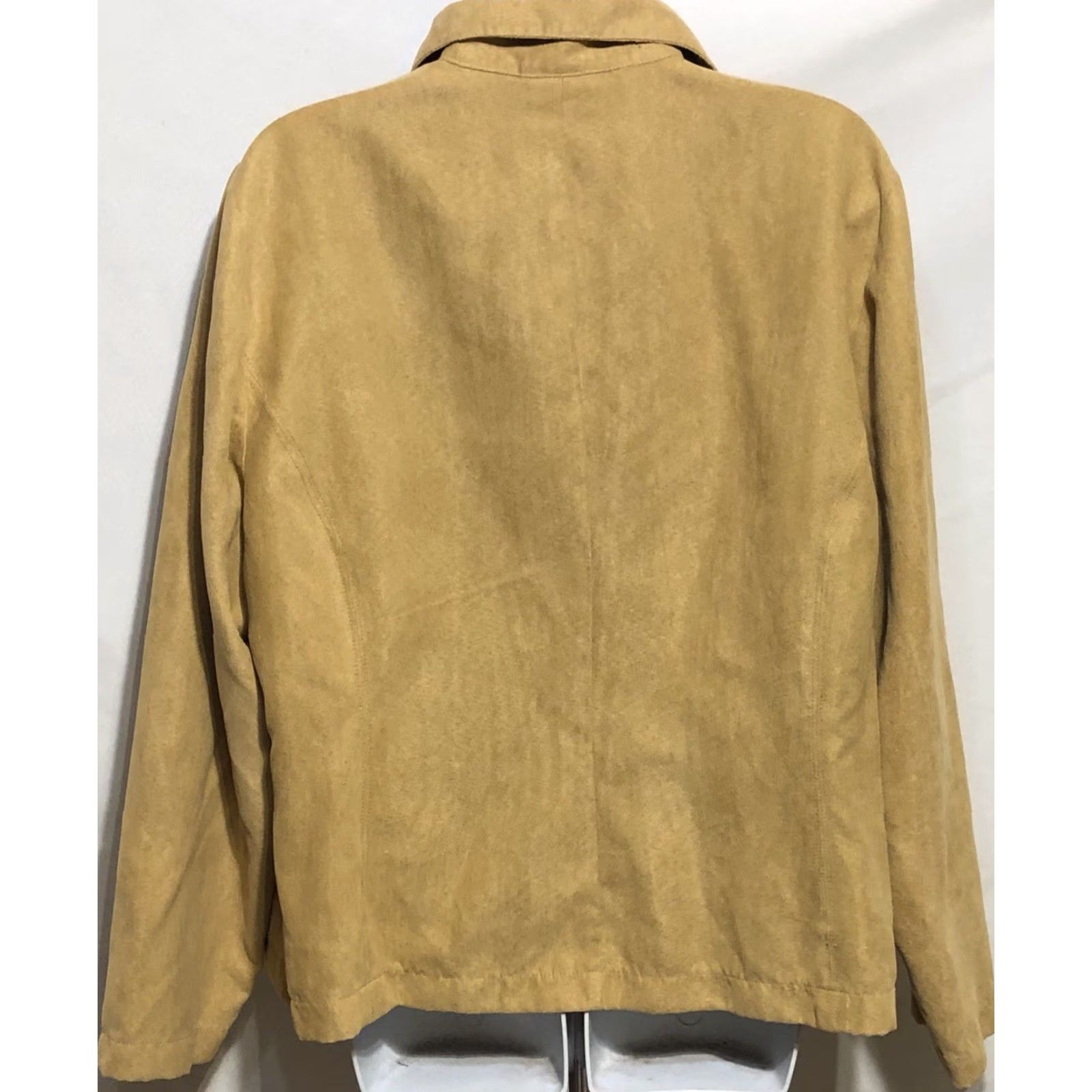 Vintage Studio Ease Button-Up Top 18W Long Sleeve Brown Casual Western Shirt Women Size XXL / US 16-18 / IT 52-54 - 4 Thumbnail