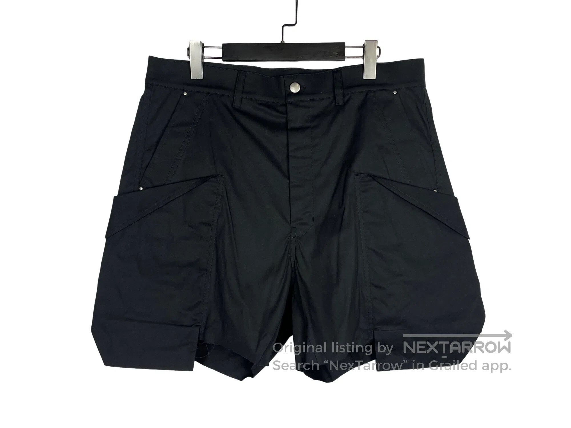 Rick Owens Rick Owens Nylon Pocket Shorts Size US 33 - 1 Thumbnail