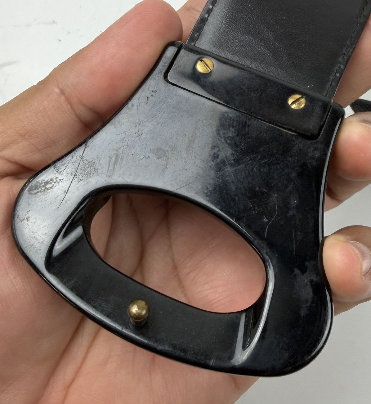 Louis Vuitton vintage LV belt tc54 Size ONE SIZE - 8 Thumbnail