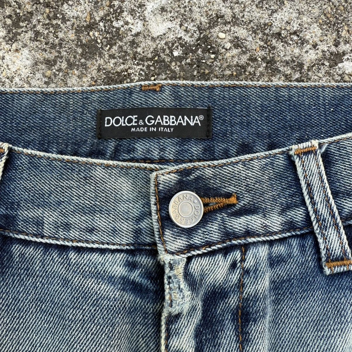 Dolce & Gabbana VINTAGE DOLCE & GABBANA FADED JEANS DENIM PANTS Size US 34 / EU 50 - 5 Thumbnail