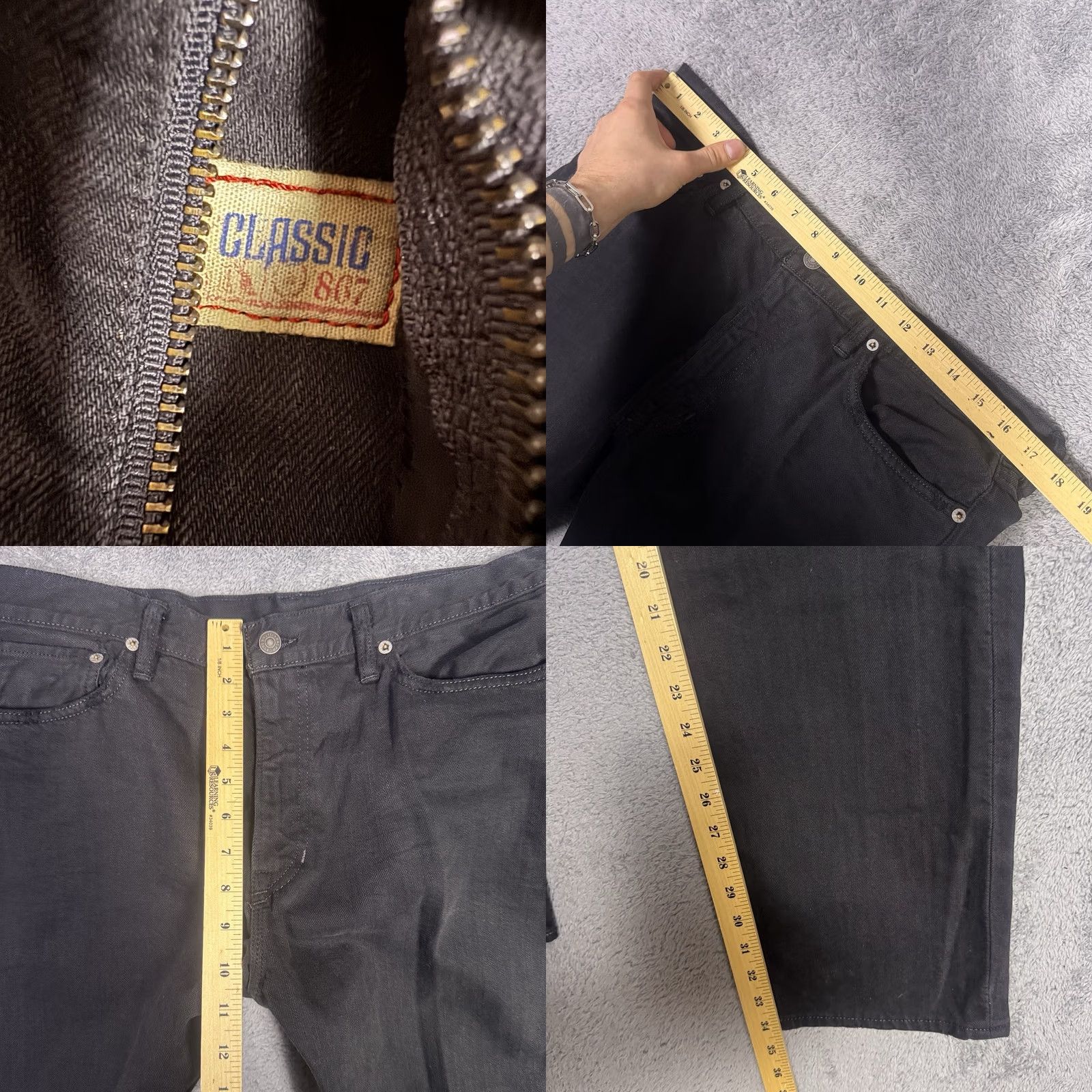 Polo Ralph Lauren Polo Ralph Lauren Jeans Classic 867 Mens 34x34 Denim Straight 41381 Black 5-Pocket Dress Everyday Shirts? Size US S / EU 44-46 / 1 - 8 Thumbnail