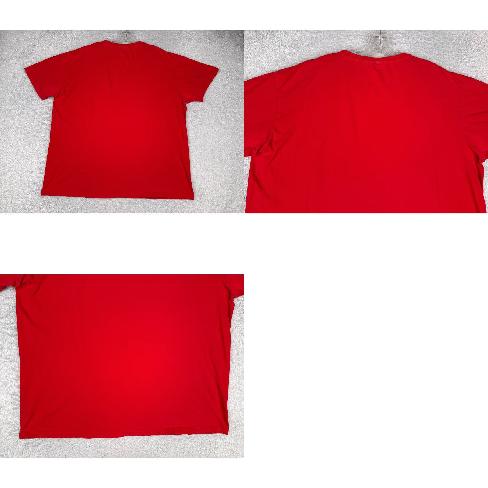 Ralph Lauren VINTAGE Polo Ralph Lauren Shirt Men Extra Large Red Crew Neck Short Sleeve 100% Cotton Size US XL / EU 56 / 4 - 9 Thumbnail