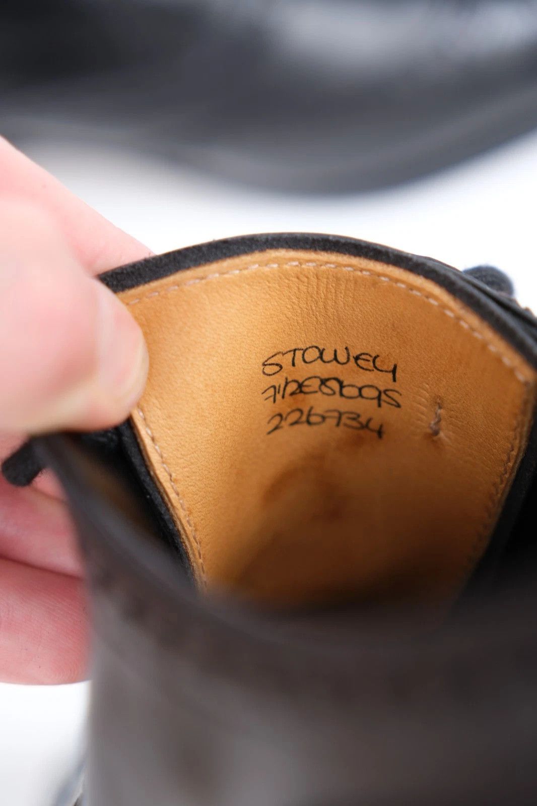 John Lobb New John Lobb Stowey Black Oxford EU 41.5 UK 7.5 / US 8.5 Size US 8.5 / EU 41-42 - 6 Thumbnail