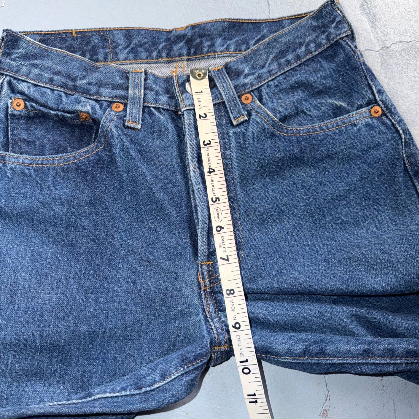 Levi's VINTAGE Levi's 501 Jeans Levis 501 Vintage 80s Redline Selvedge USA XX Dark Wash 27x32 24x28 Men Blue 5-Pocket Denim Distressed Classic Size US 27 - 7 Thumbnail