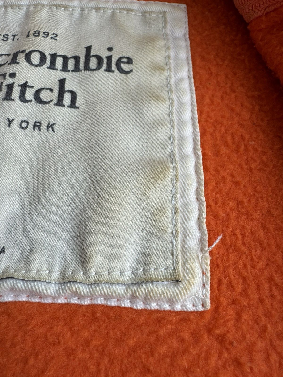 Abercrombie & Fitch LGB style Distressed Faded Hoodie