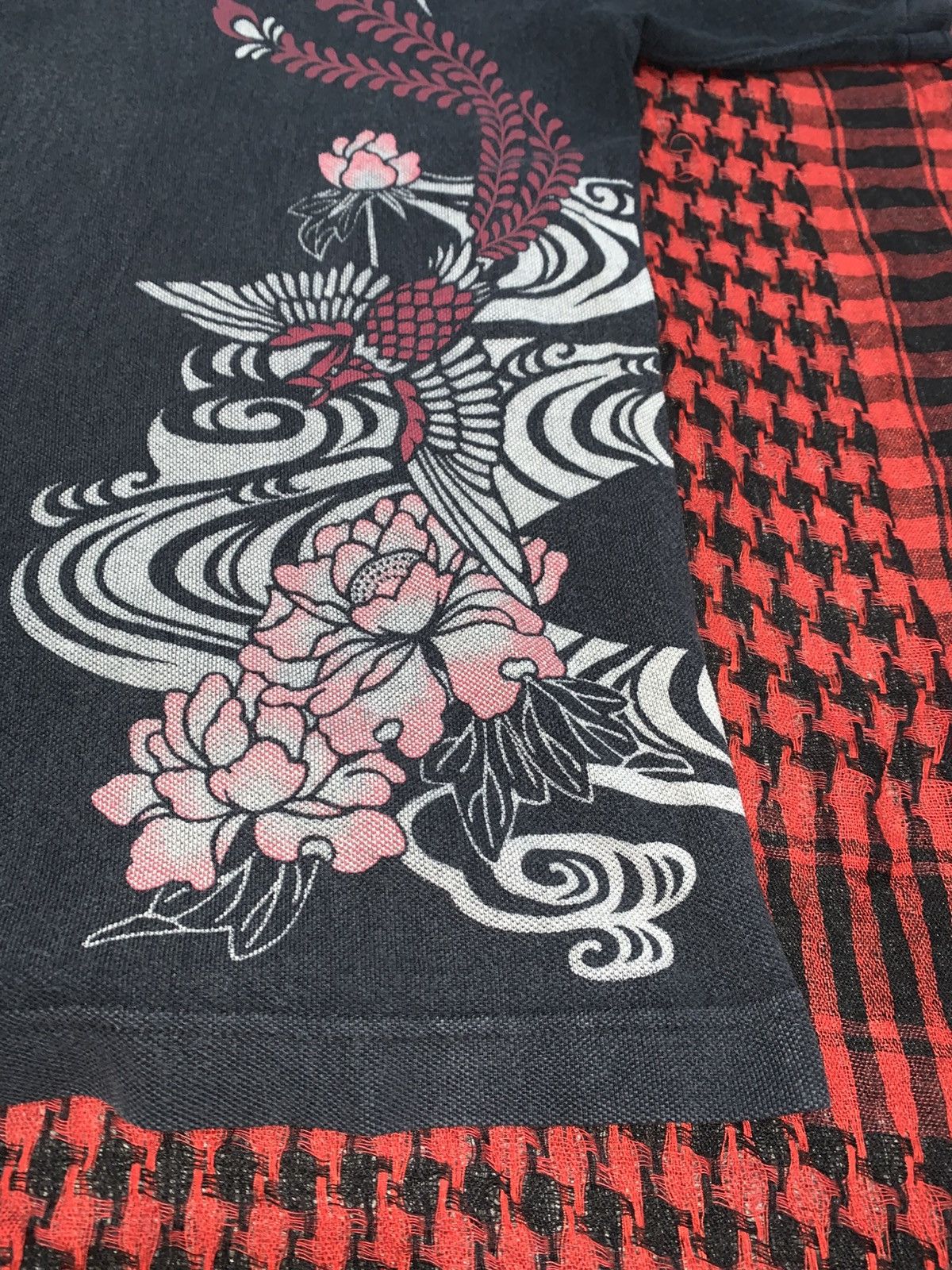 Japanese Brand Nanten Sunfaded Gothic Sukajan Polo Tshirt Size US M / EU 48-50 / 2 - 4 Thumbnail