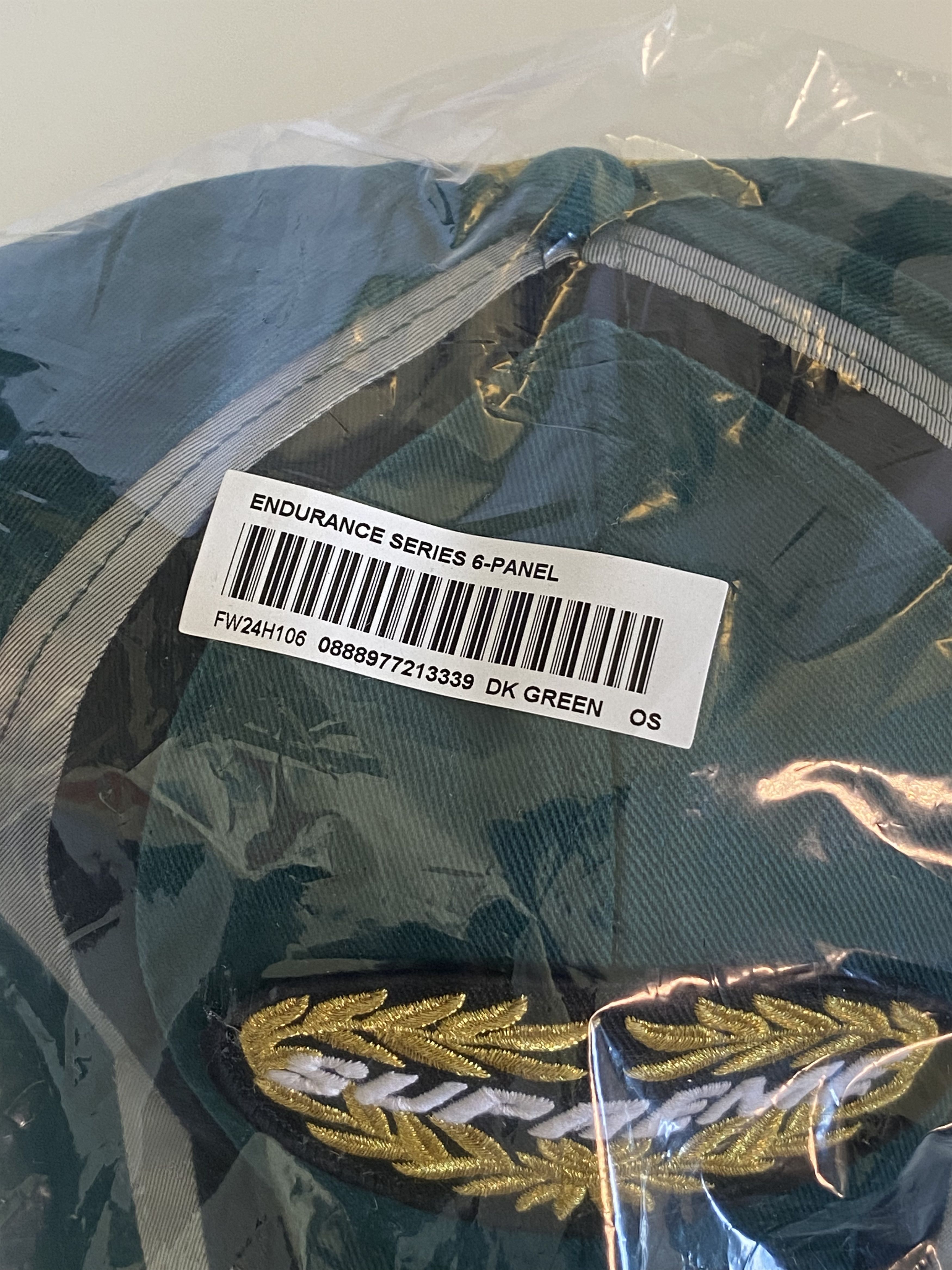 Supreme Endurance Series 6 Panel Hat - Dark Green Size ONE SIZE - 2 Thumbnail