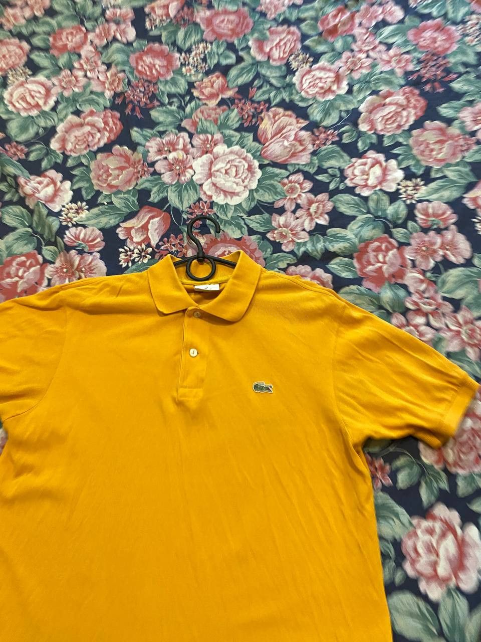 Lacoste Vintage Polo logo Lacoste yellow Y2K T-Shirt streetwear Size US M / EU 48-50 / 2 - 5 Thumbnail