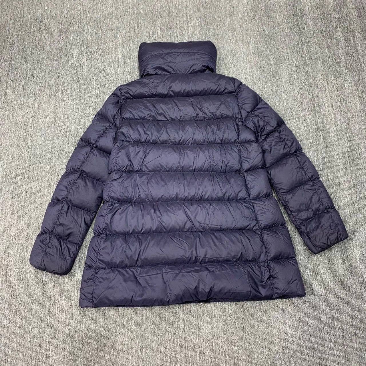 Moncler Moncler Navy Logo Velvet Collar Puffer Jacket Size 1 Size US S / EU 44-46 / 1 - 2 Thumbnail