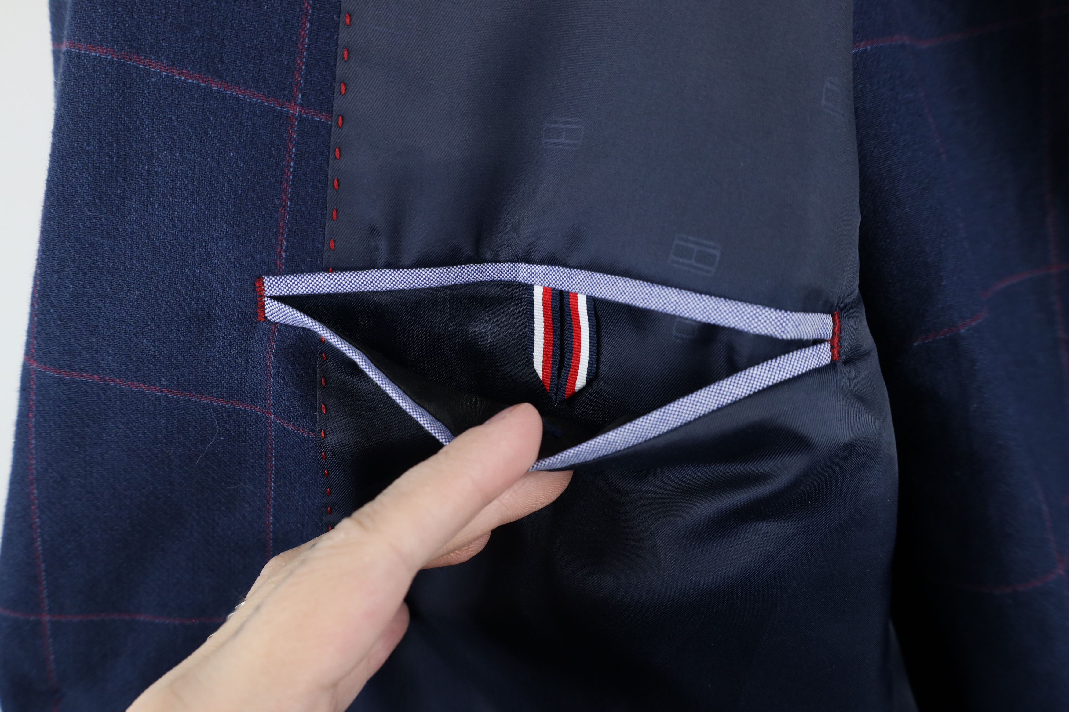 Tommy Hilfiger × Vintage Deadstock Vintage Tommy Hilfiger Suit Coat Blazer Jacket Size US XXL / EU 58 / 5 - 11 Thumbnail