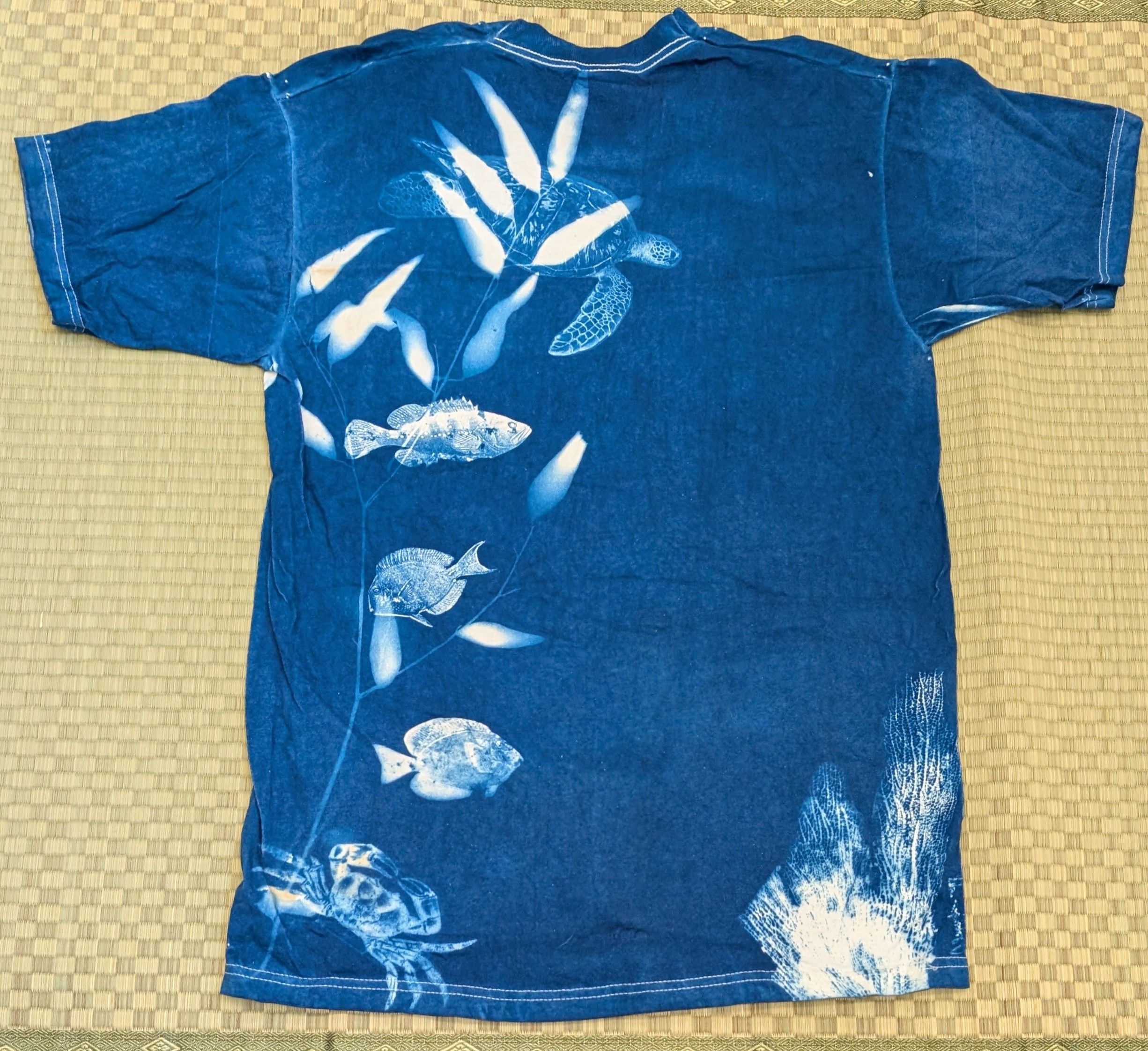 Other AWESOME 1 OF 1 Maui Sun Prints Cyanotype T-shirt Made in USA Size US L / EU 52-54 / 3 - 2 Thumbnail