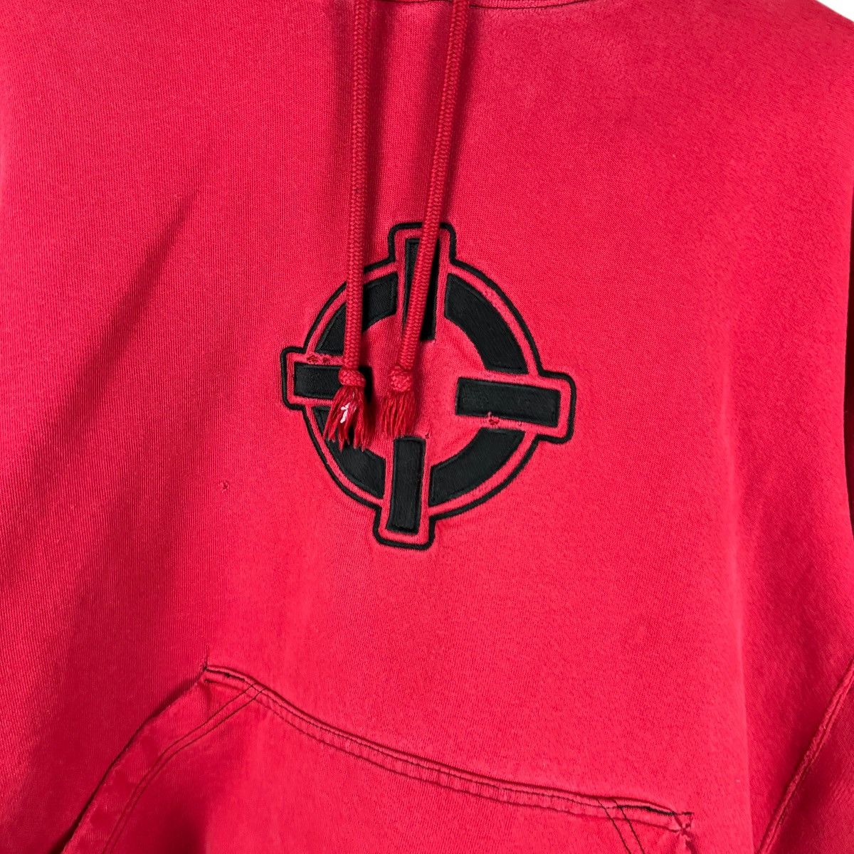 Vintage Mens Y2K Smart Parts Paintball Heavyweight Hoodie Size US M / EU 48-50 / 2 - 2 Thumbnail