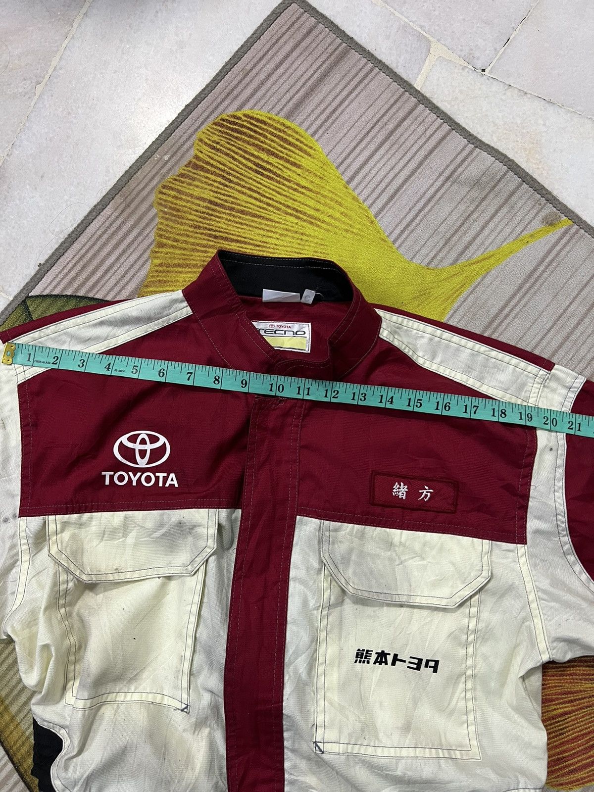Japanese Brand 💥🔥 VTG TOYOTA TECNO OVERALL JUMPSUIT Size US 32 / EU 48 - 19 Thumbnail