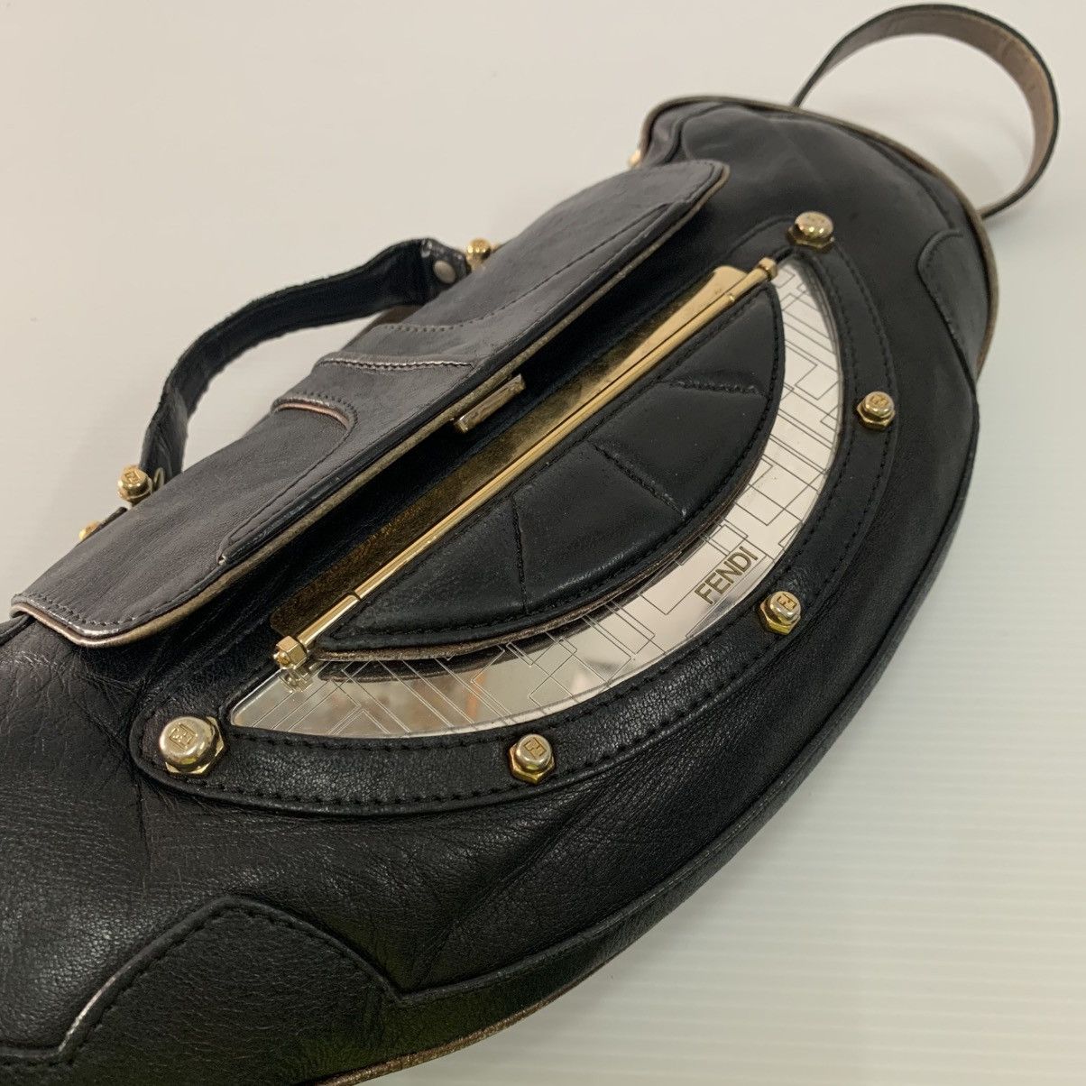 Fendi Fendi Mini Mirror Vanity Leather Small Bag Size ONE SIZE - 12 Thumbnail