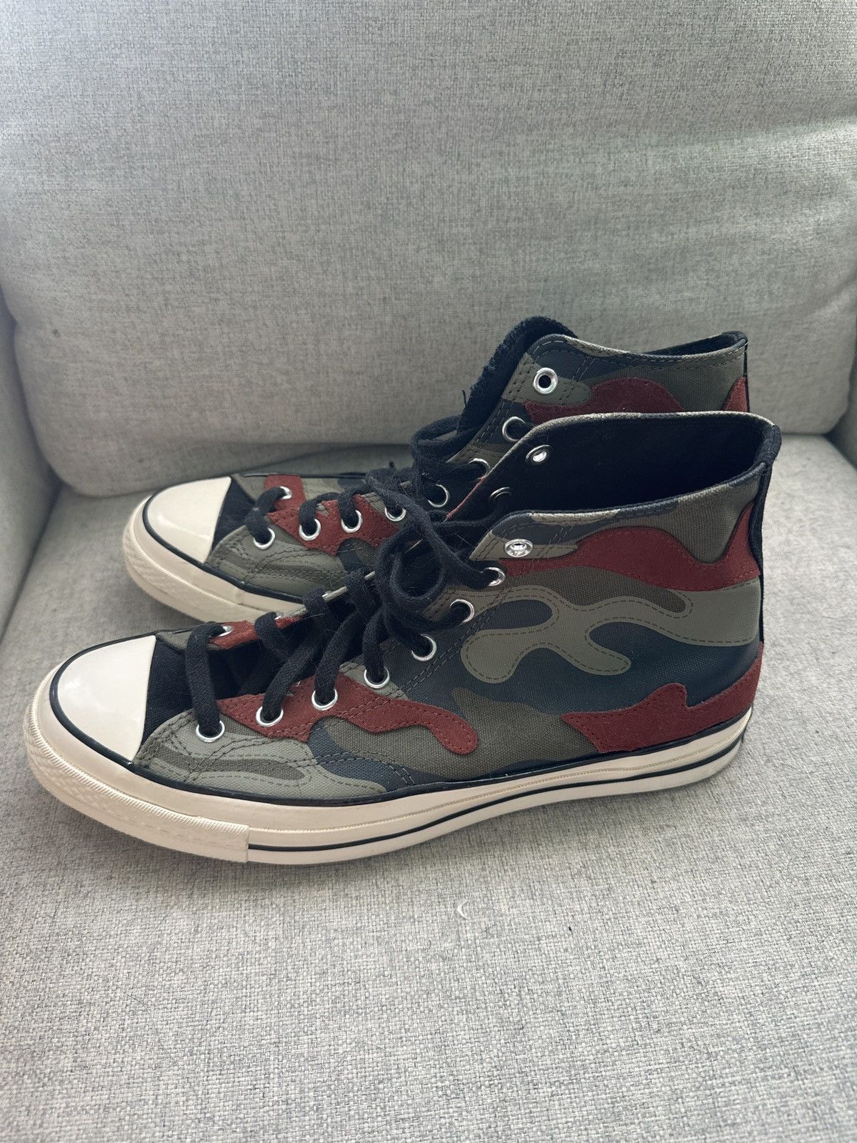 Converse Camo chuck Taylor converse Size US 11.5 / EU 44-45 - 5 Thumbnail
