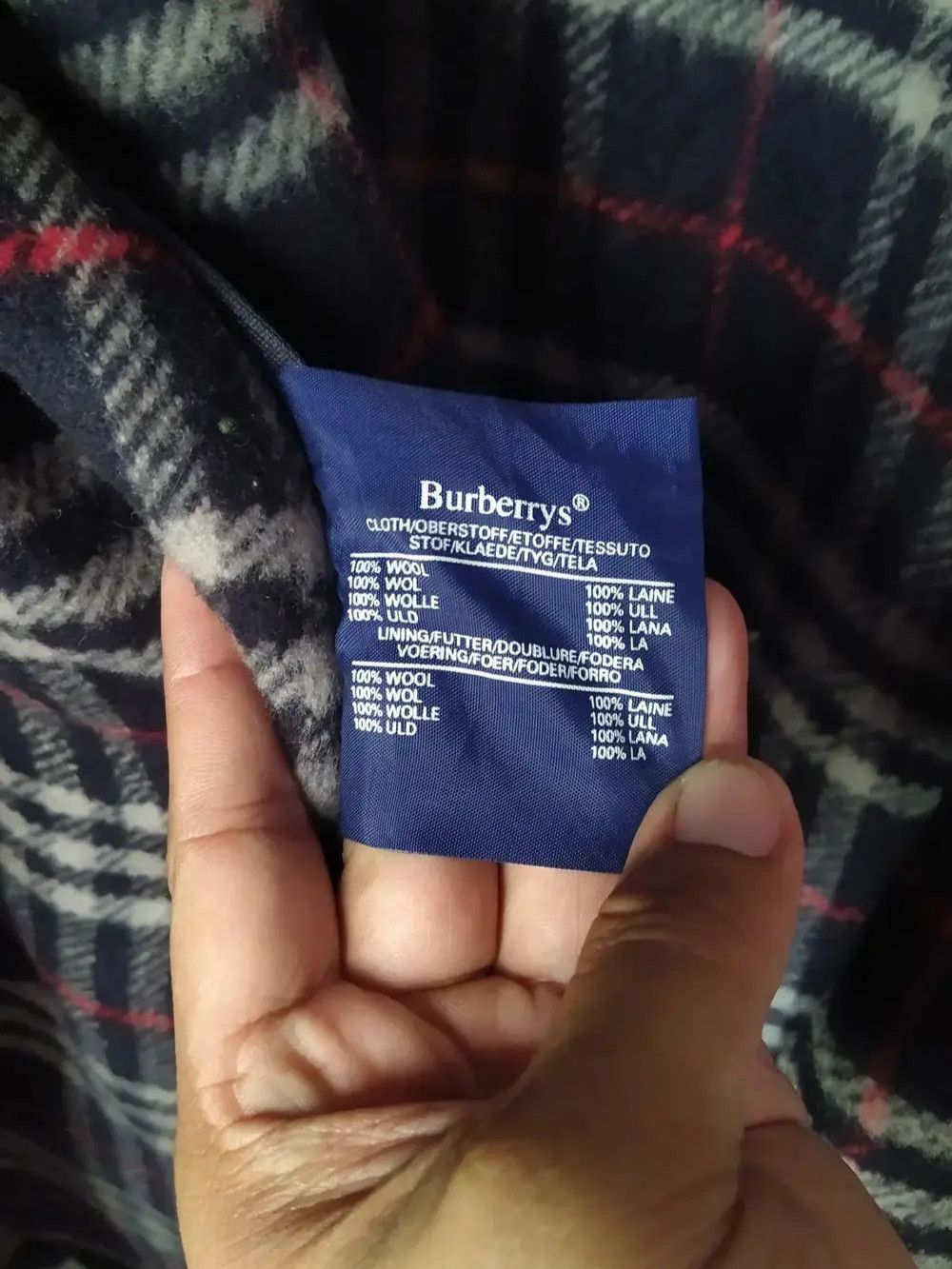Burberry Burberry's England Duffle Coat Full Plaid Lining Wool Toggle Size US XL / EU 56 / 4 - 12 Thumbnail