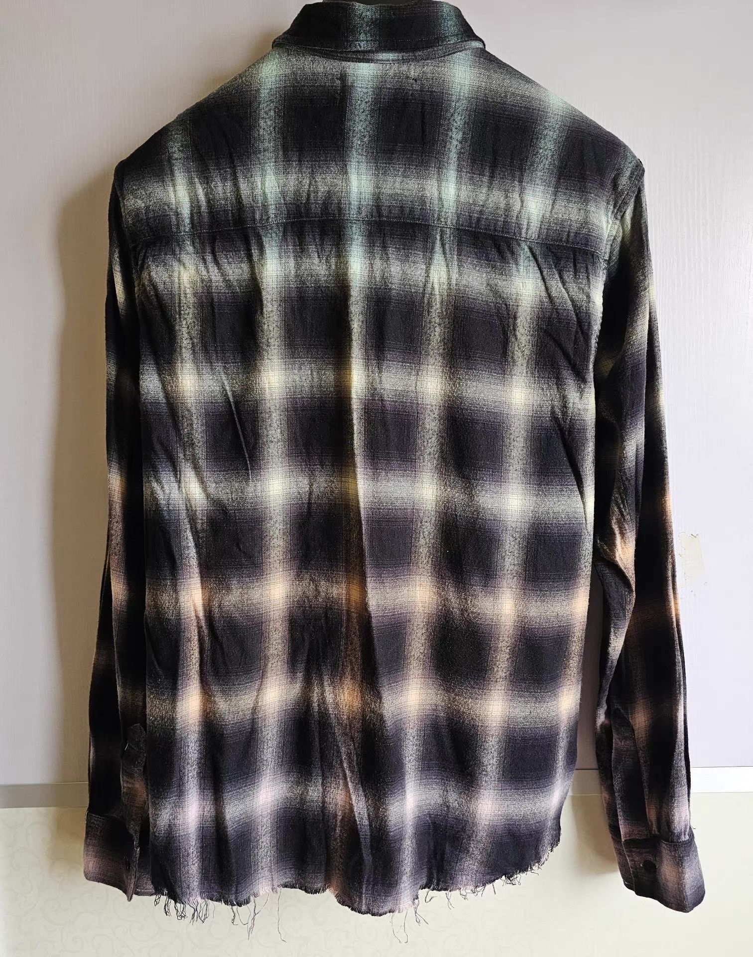 Amiri Amiri gradient plaid shirt Size US S / EU 44-46 / 1 - 4 Thumbnail