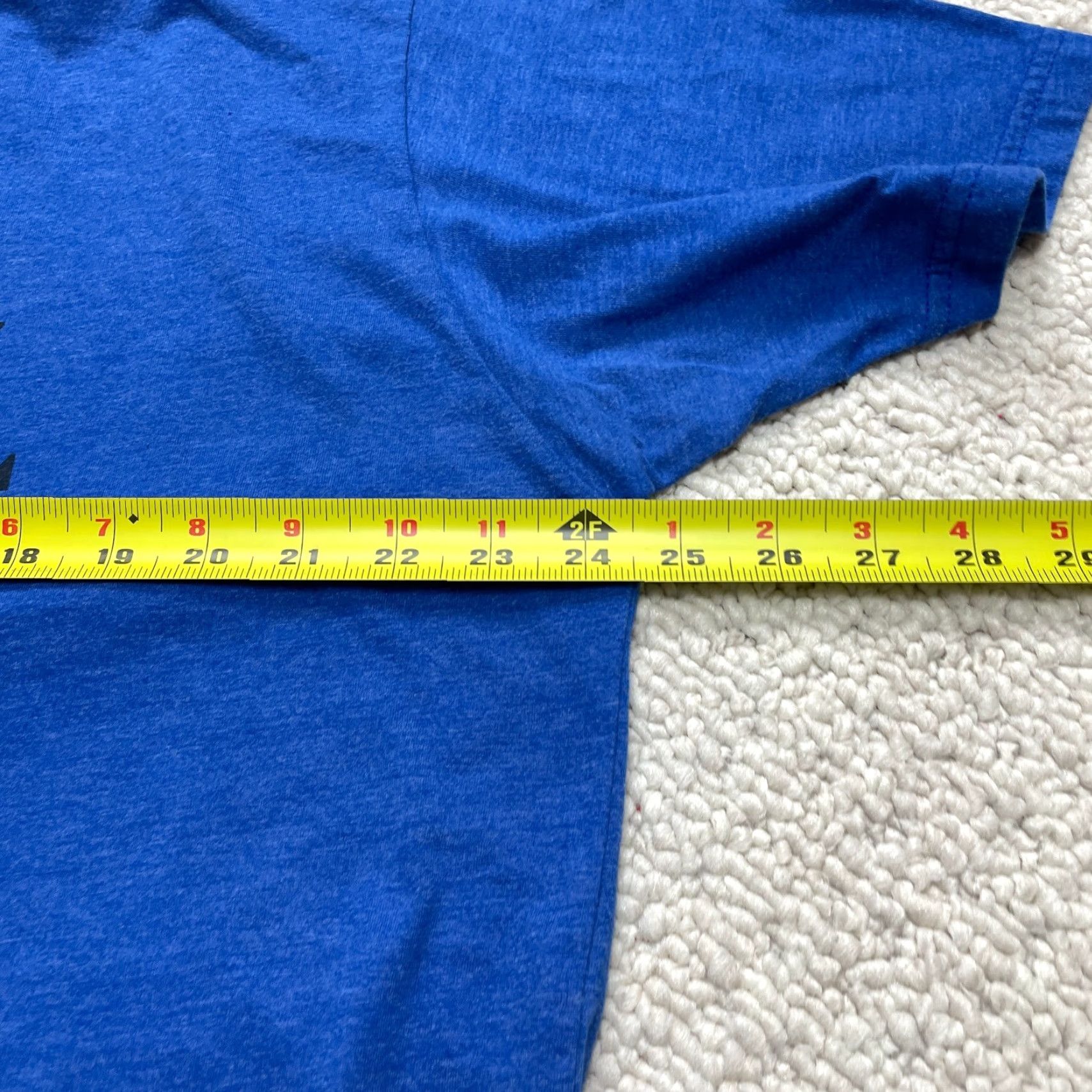 Vintage Unbranded Shirt Mens 2XL Blue Short Sleeve Solid The Blue Ball Logo Gadsen T-Shirt Crew Neck College Music Size US XXL / EU 58 / 5 - 7 Thumbnail