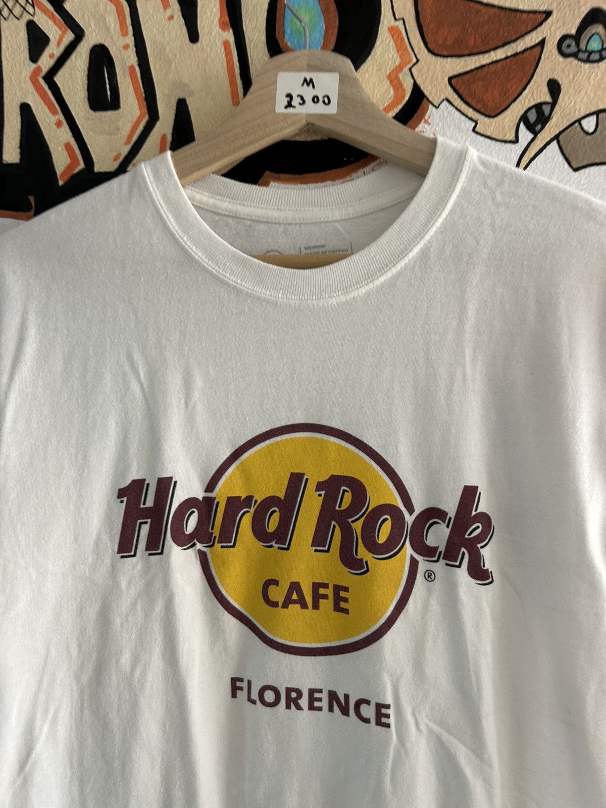 Hard Rock Cafe × Vintage Hard Rock Caffe Florence Size US M / EU 48-50 / 2 - 2 Thumbnail