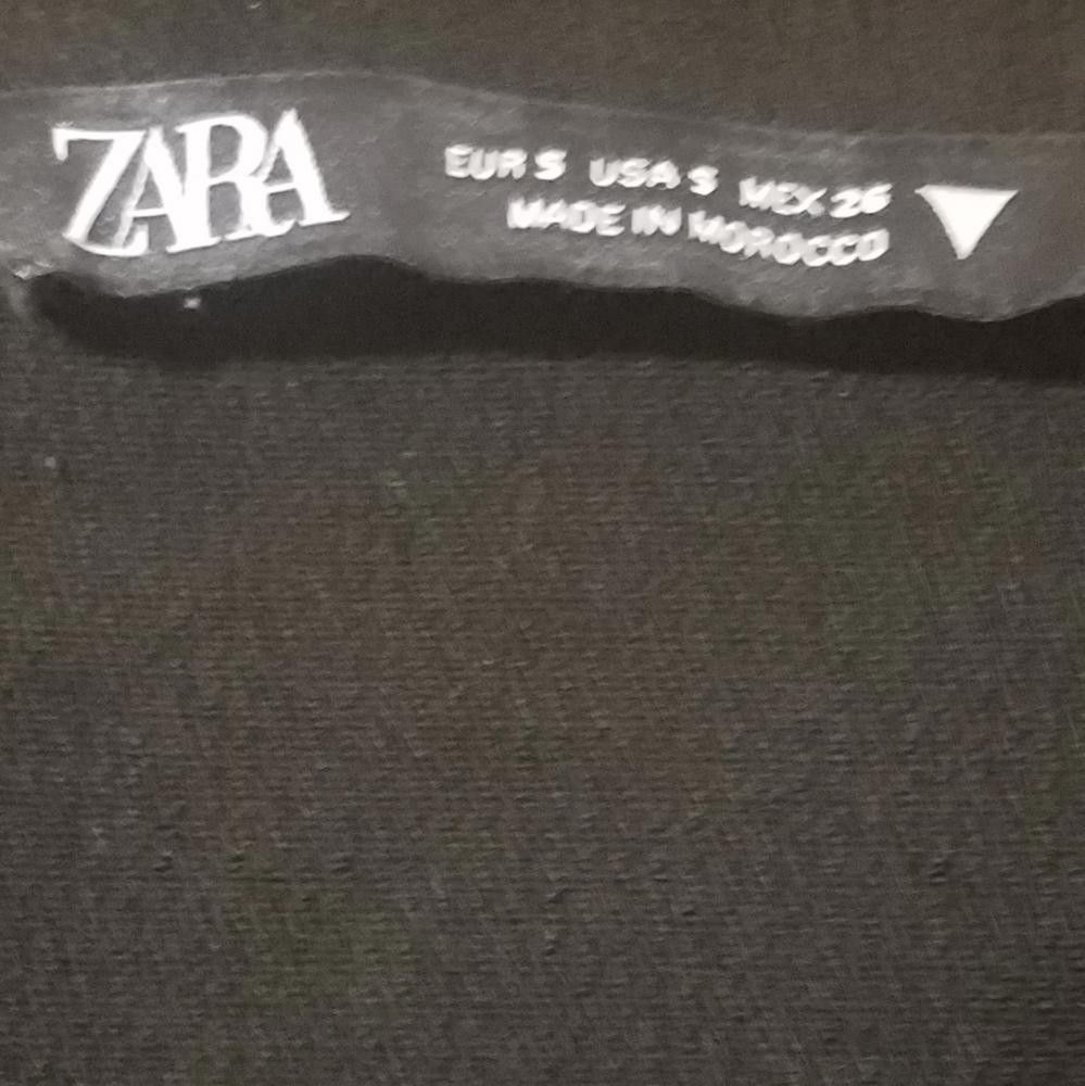 Zara Zara Black Cropped Top Size Small Size S / US 4 / IT 40 - 3 Thumbnail