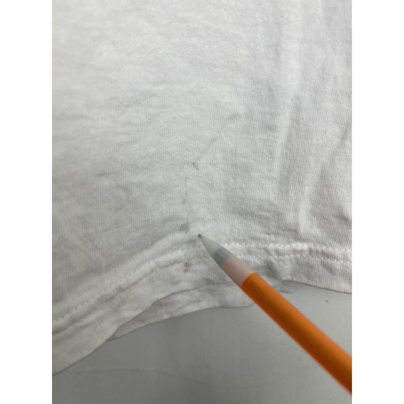 Fruit Of The Loom VINTAGE Fruit of the Loom T-Shirt Men L White Short Sleeve Size US L / EU 52-54 / 3 - 6 Thumbnail