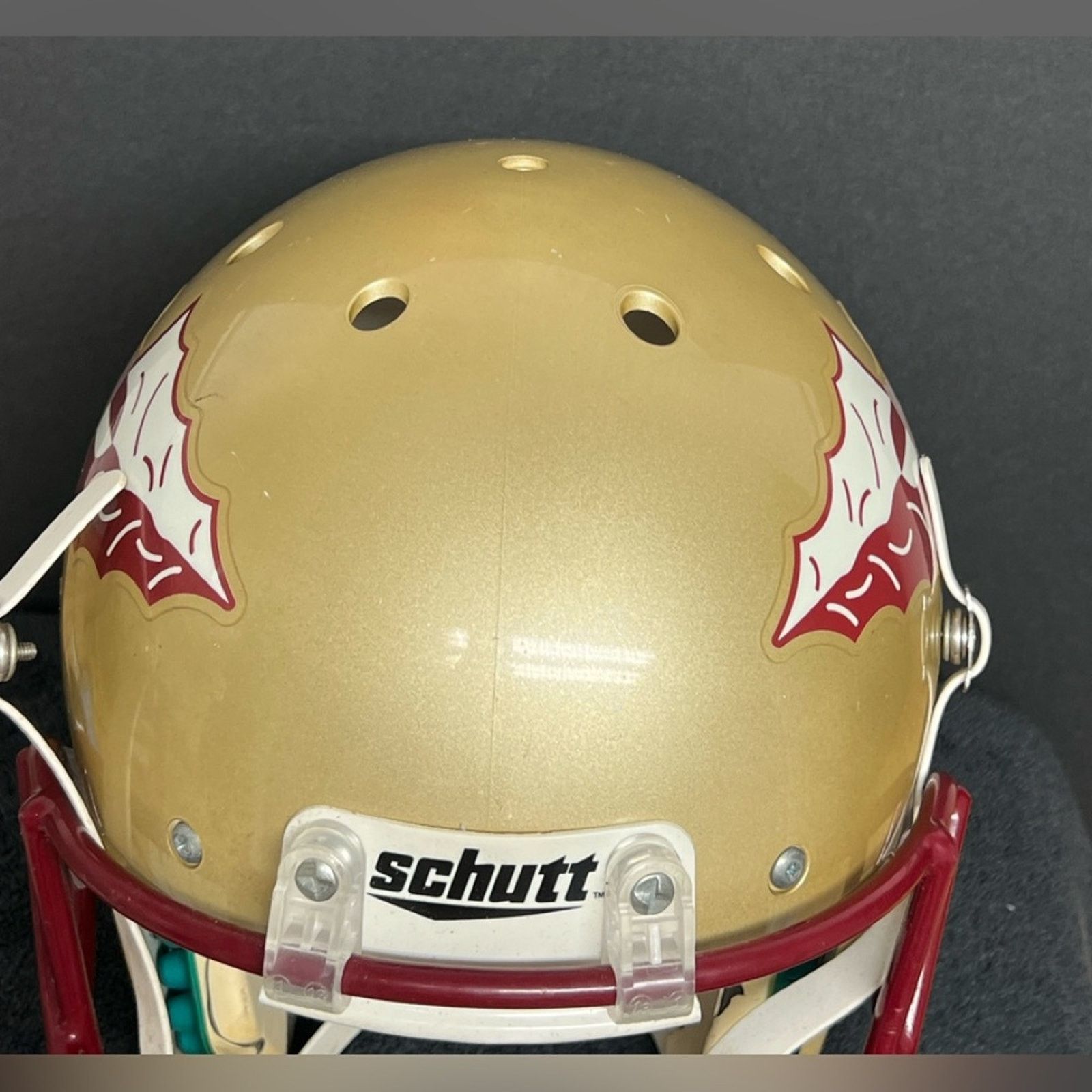 SCHUTZ VTG FSU FLORIDA STATE SEMINOLES GAMEDAY Replica Helmet Size ONE SIZE - 4 Thumbnail