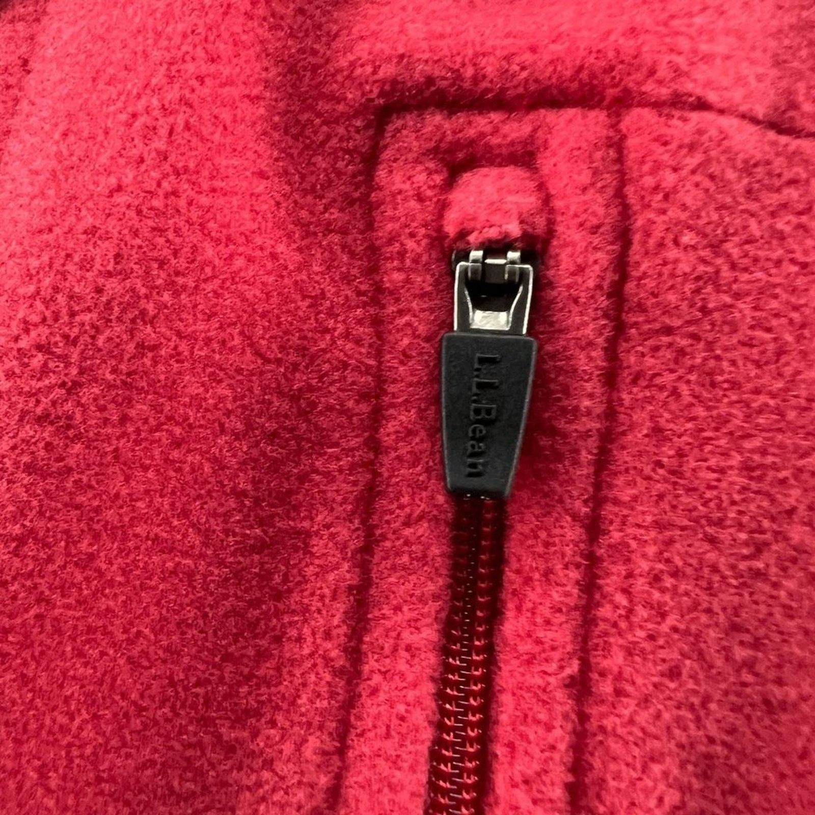 L.L. Bean L.L. Bean 1/4 Zip Fitness Fleece Pullover Cottage Red L Size US L / EU 52-54 / 3 - 2 Thumbnail