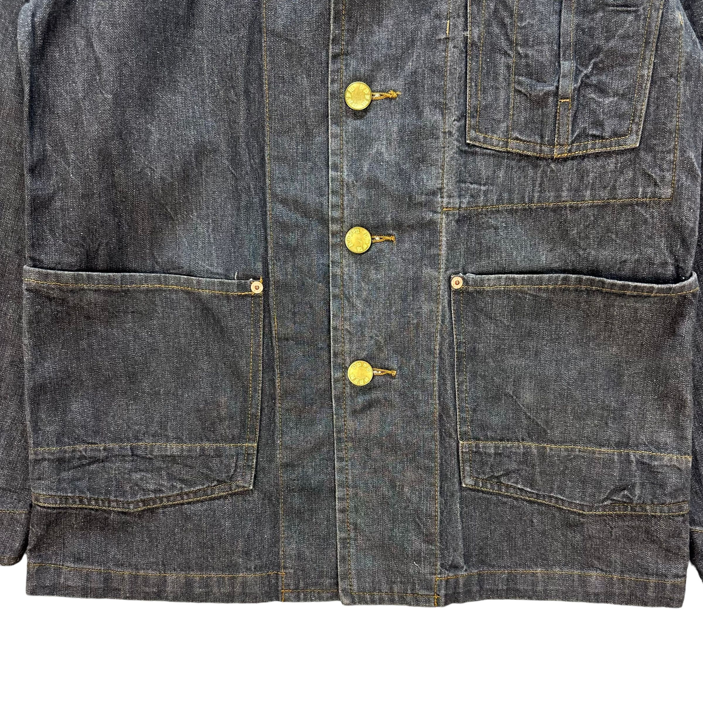 PPFM PPFM THREE POCKET DENIM JACKET #8919-038 Size US M / EU 48-50 / 2 - 3 Thumbnail