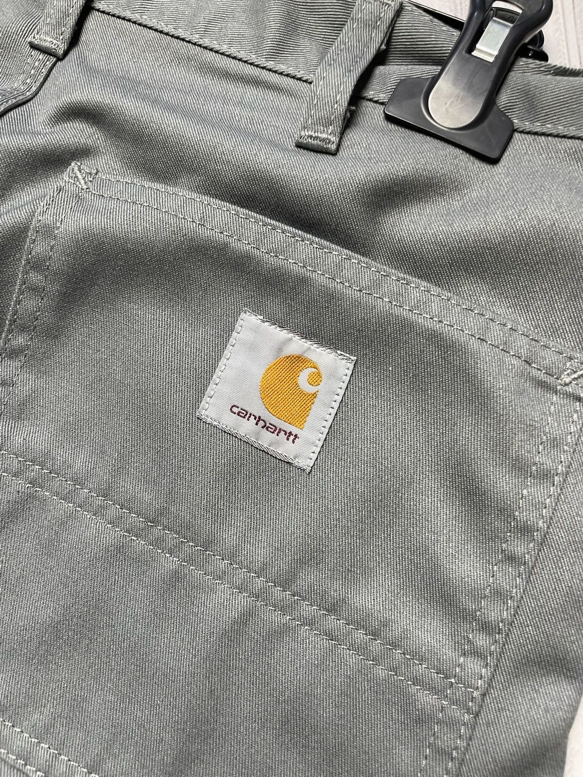 Carhartt Wip × Vintage Vintage Carhartt Wip pants size 30/32 grey logo Size US 30 / EU 46 - 6 Thumbnail