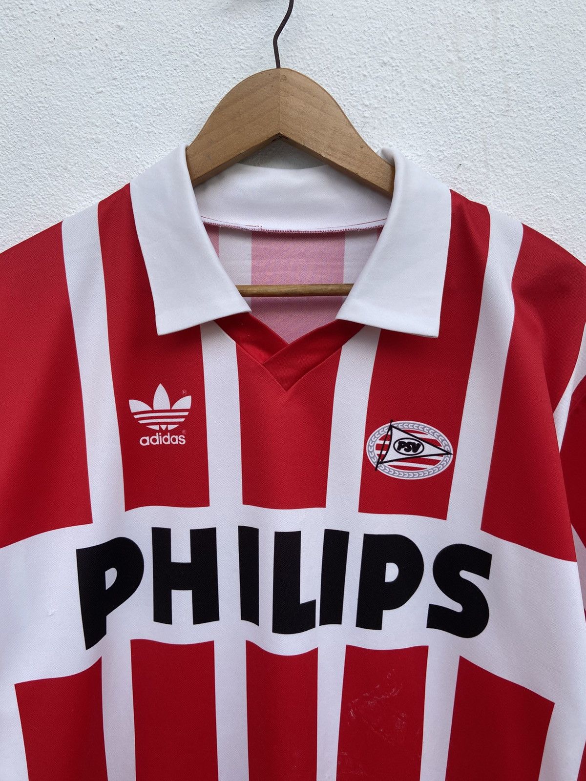 Adidas 🔥 Vtg 90s Vintage PSV Eindhoven jersey 1994 Adidas jersey Size US M / EU 48-50 / 2 - 1 Thumbnail