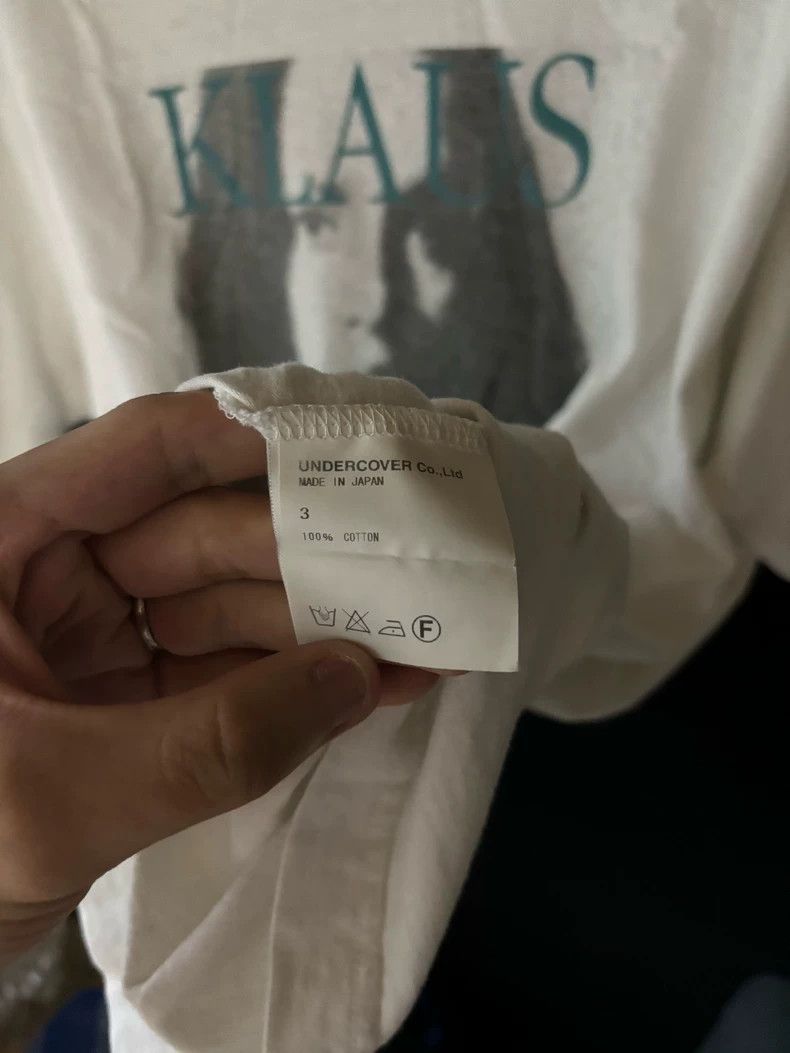 Undercover UNDERCOVER 06 SS T White Man Like Music Sheet short sleeves Size US L / EU 52-54 / 3 - 4 Thumbnail
