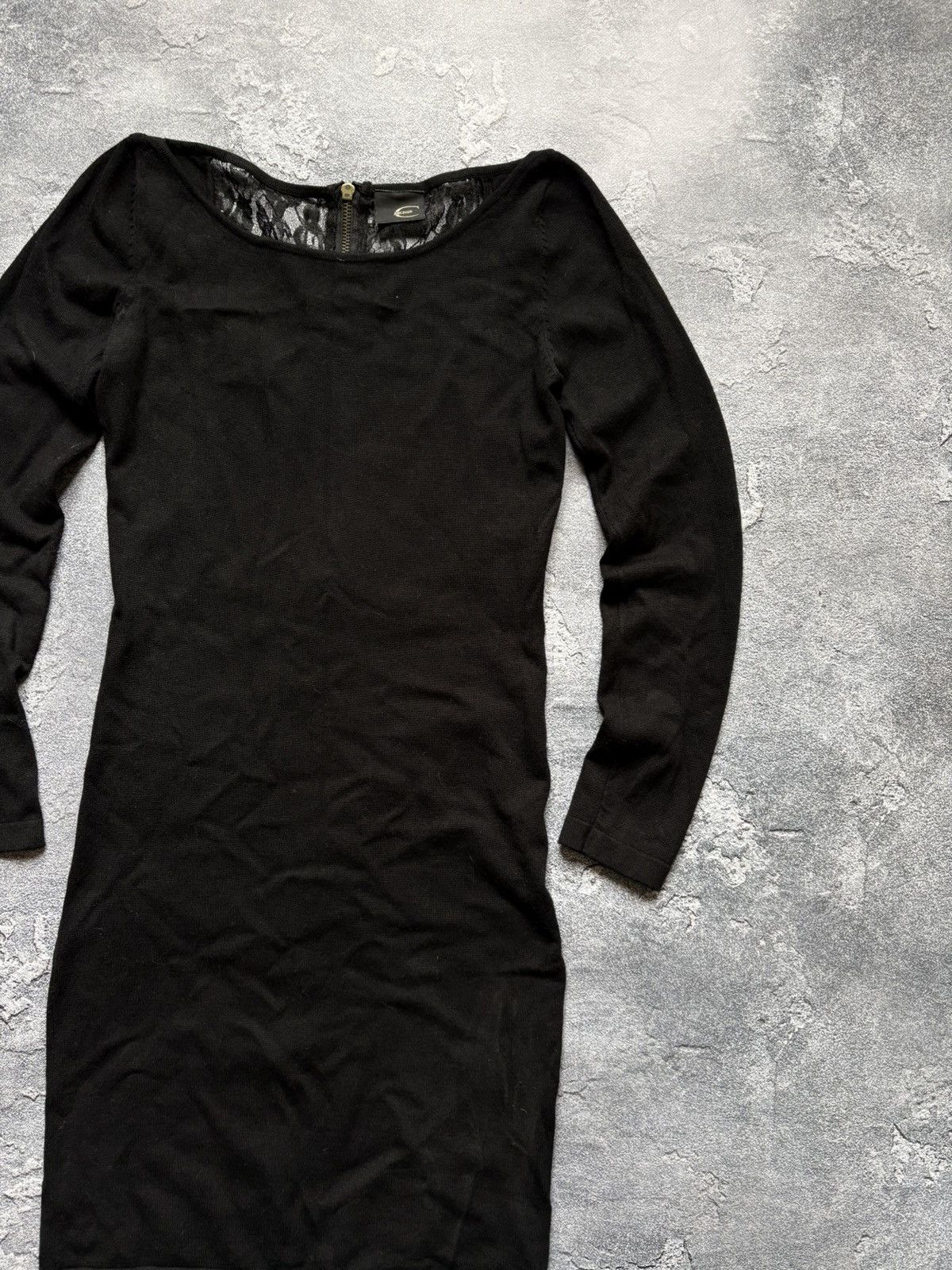 Just Cavalli Vintage Just Cavalli Luxury Women’s Lace Black Dress Size M / US 6-8 / IT 42-44 - 3 Thumbnail