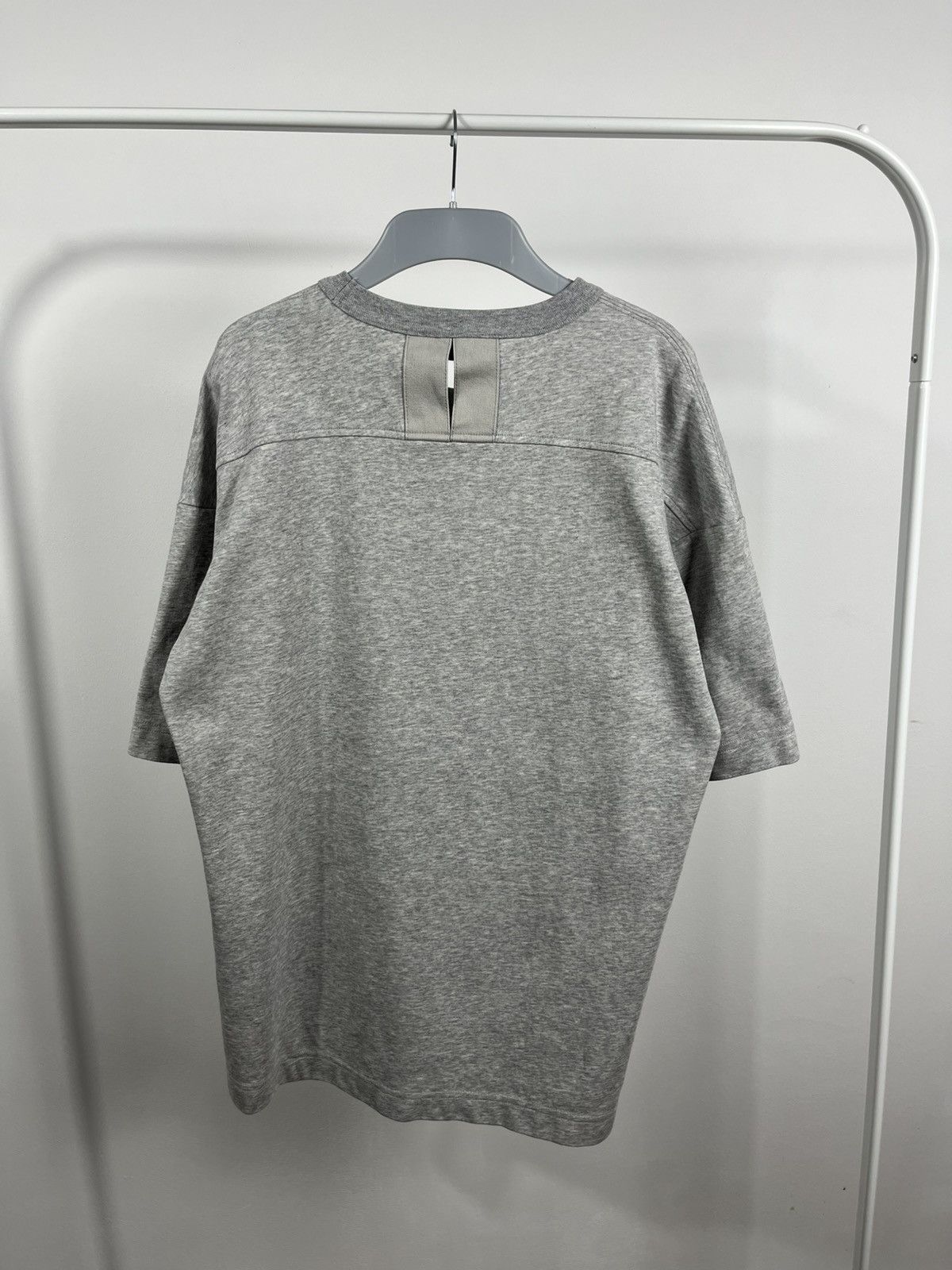 Diesel × Diesel Black Gold Diesel Black Gold Faux Leather Panel Tee T-Shirt Grey M Size US M / EU 48-50 / 2 - 14 Thumbnail
