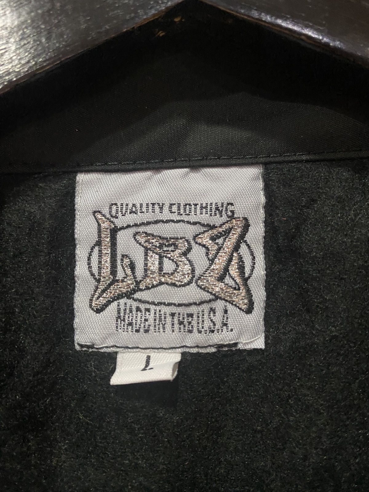 Vintage Vintage LBZ Quality Clothing Black Nylon Bomber Jacket Size US L / EU 52-54 / 3 - 5 Thumbnail