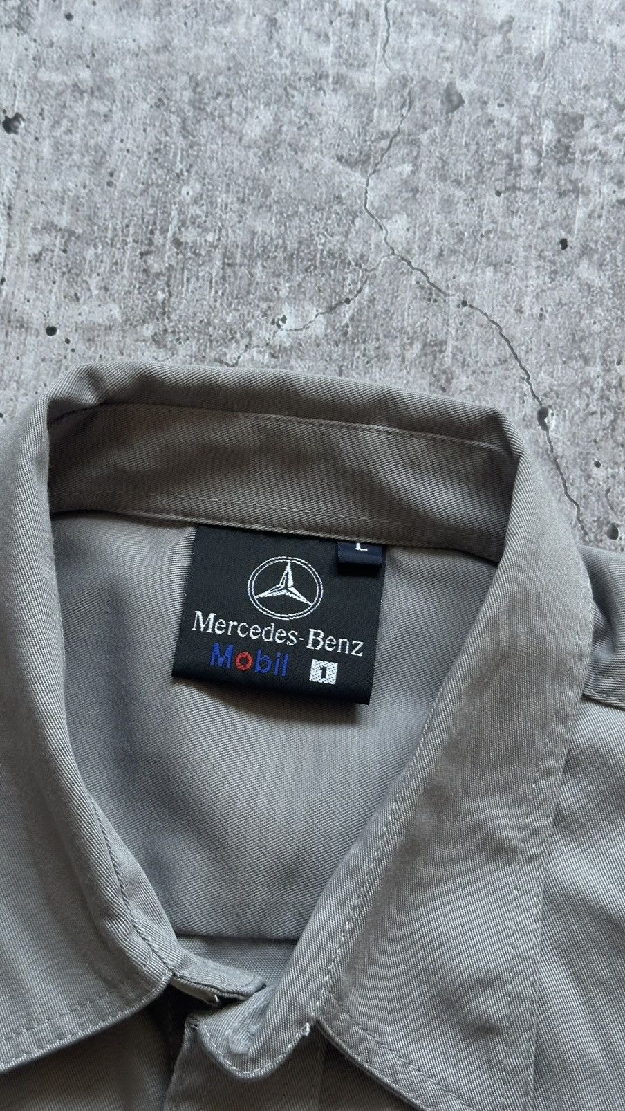 Mercedes-Benz Vintage Mercedes-Benz West Formula 1 Button Up Shirt Size US L / EU 52-54 / 3 - 7 Thumbnail