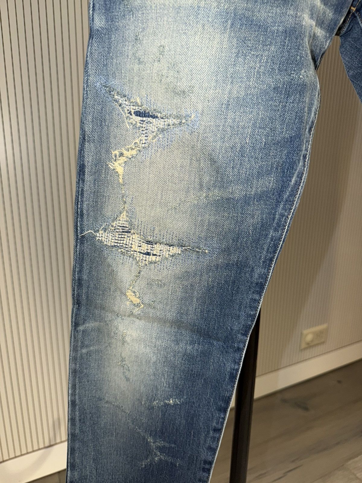 Balmain Balmain Distressed Slim Denim Size US 30 / EU 46 - 3 Thumbnail